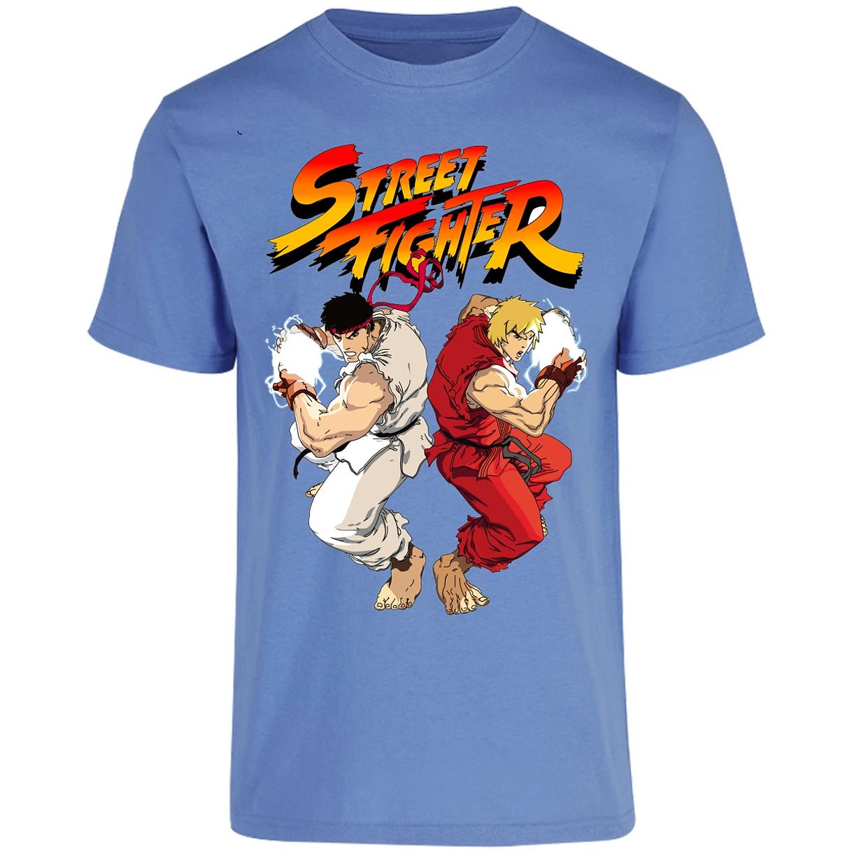 Playera Street Fighter Ryu Y Ken para Adulto 2