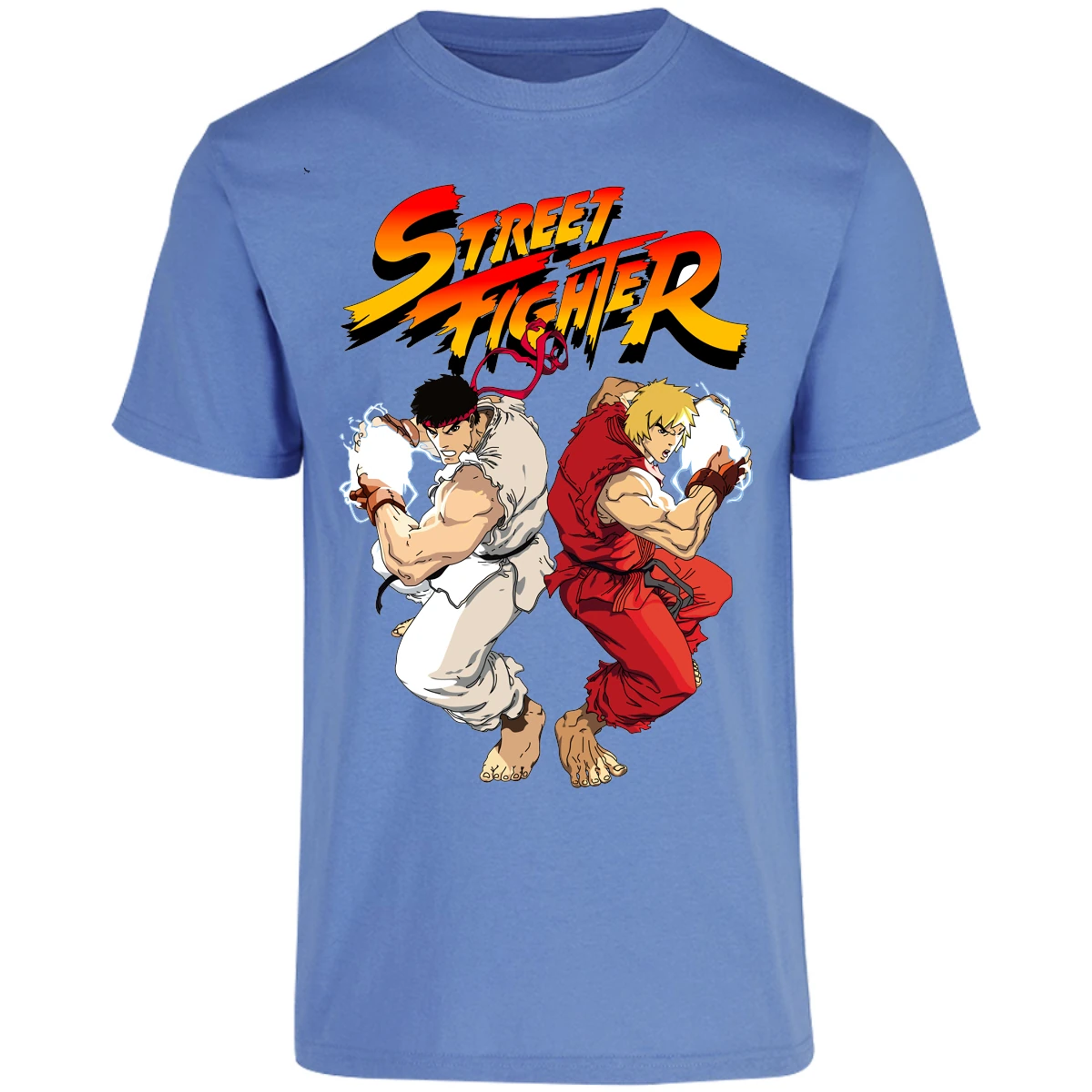 Playera Street Fighter Ryu Y Ken para Adulto 2