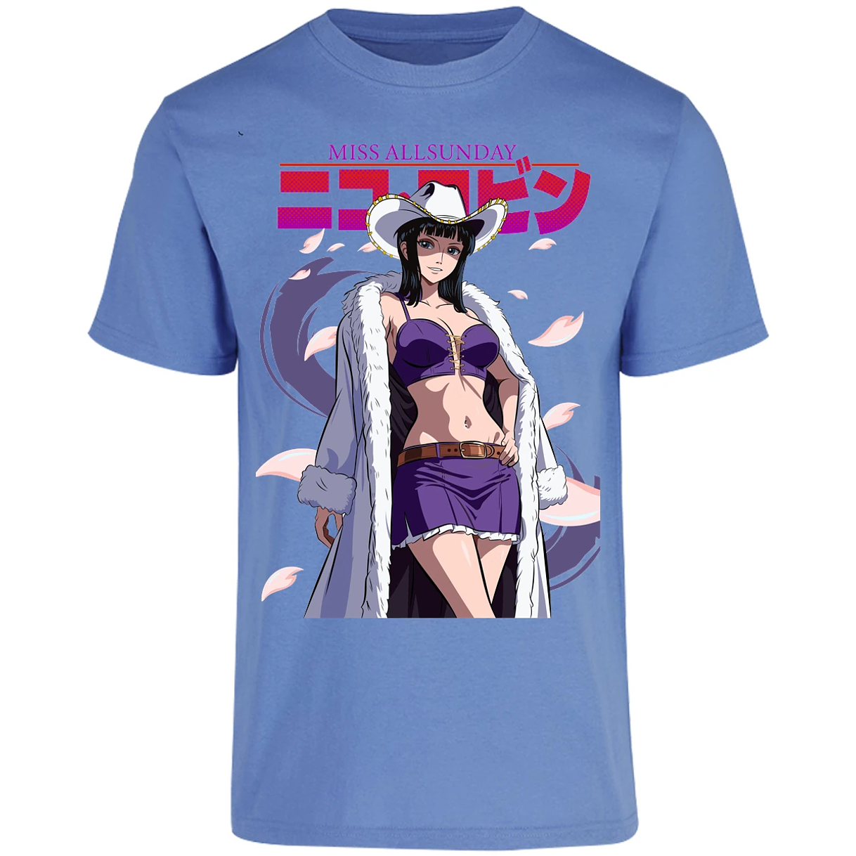 Playera One Piece Nico Miss Allsunday para Adulto 30