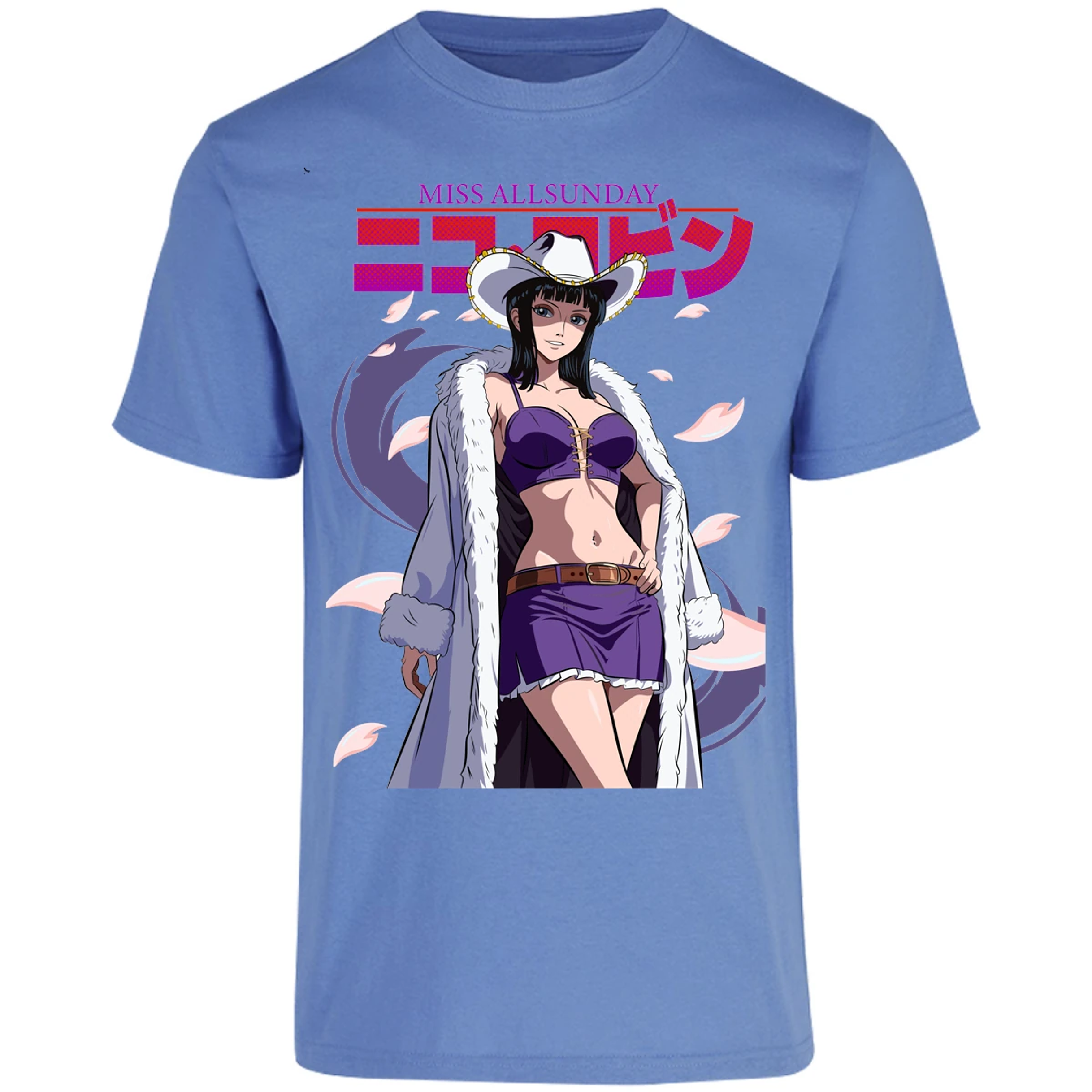 Playera One Piece Nico Miss Allsunday para Adulto 30