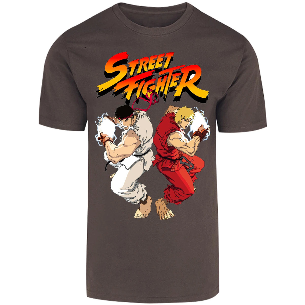 Playera Street Fighter Ryu Y Ken para Adulto 23