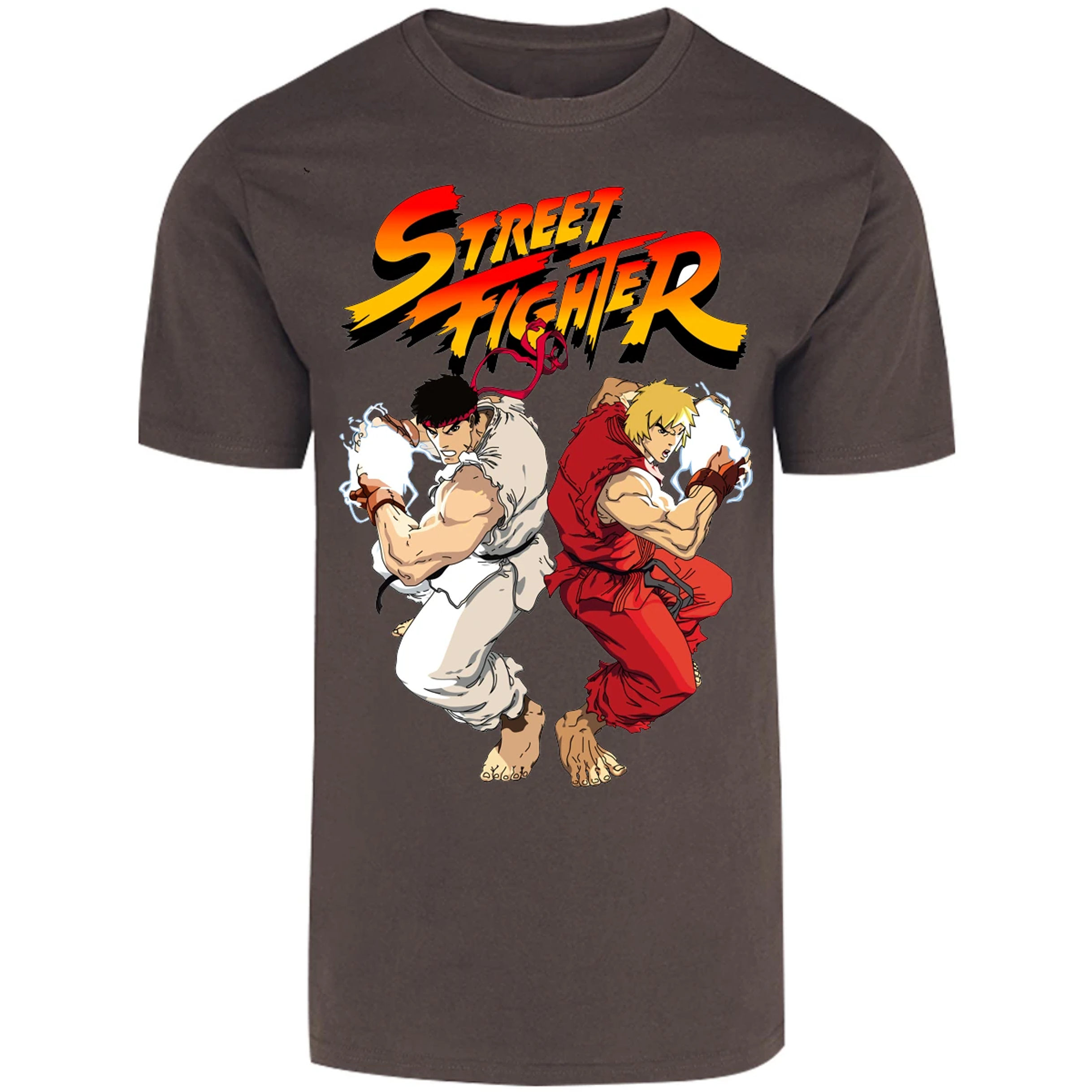 Playera Street Fighter Ryu Y Ken para Adulto 23