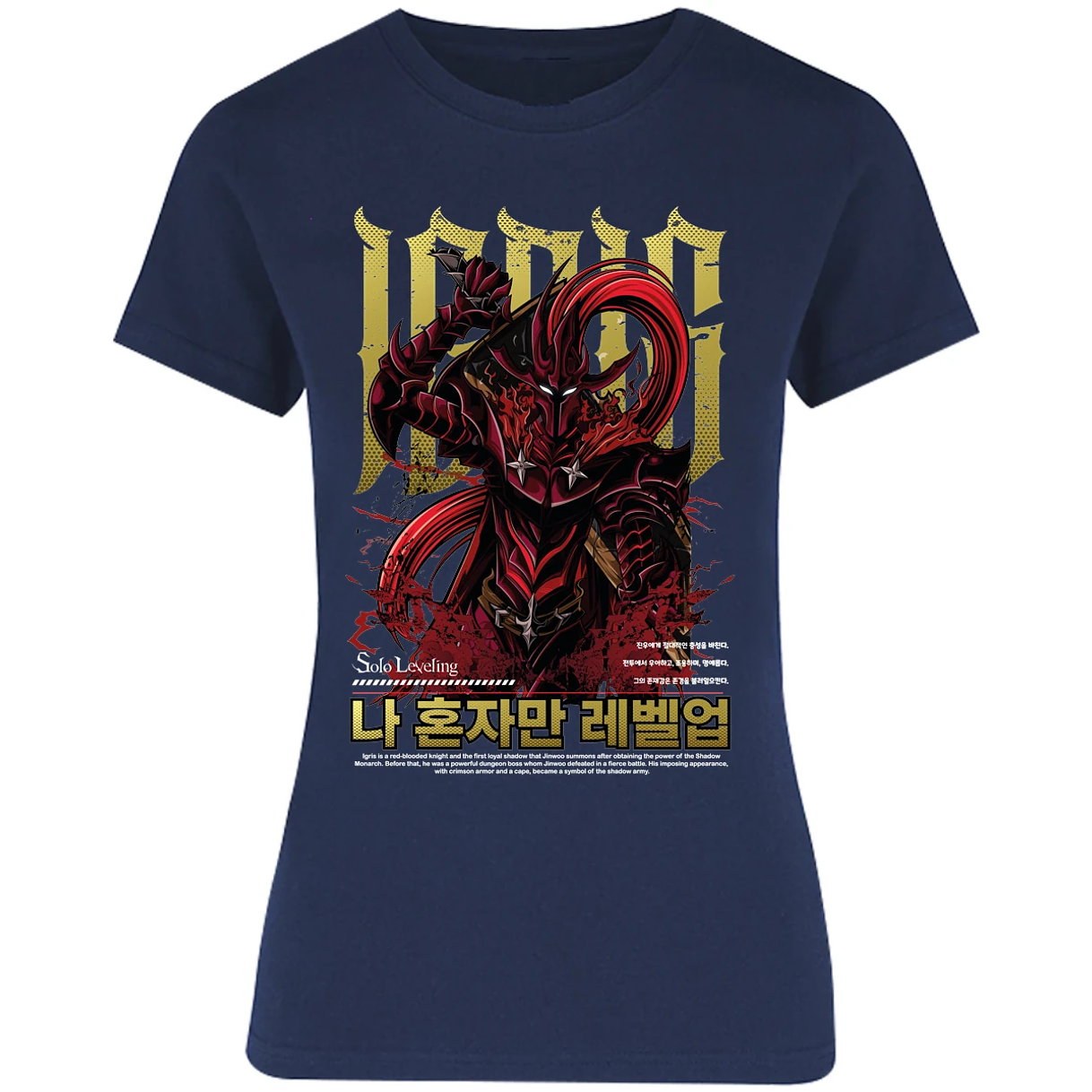 Blusa Solo Leveling Igris Solo Leveling Blusa para Mujer 6