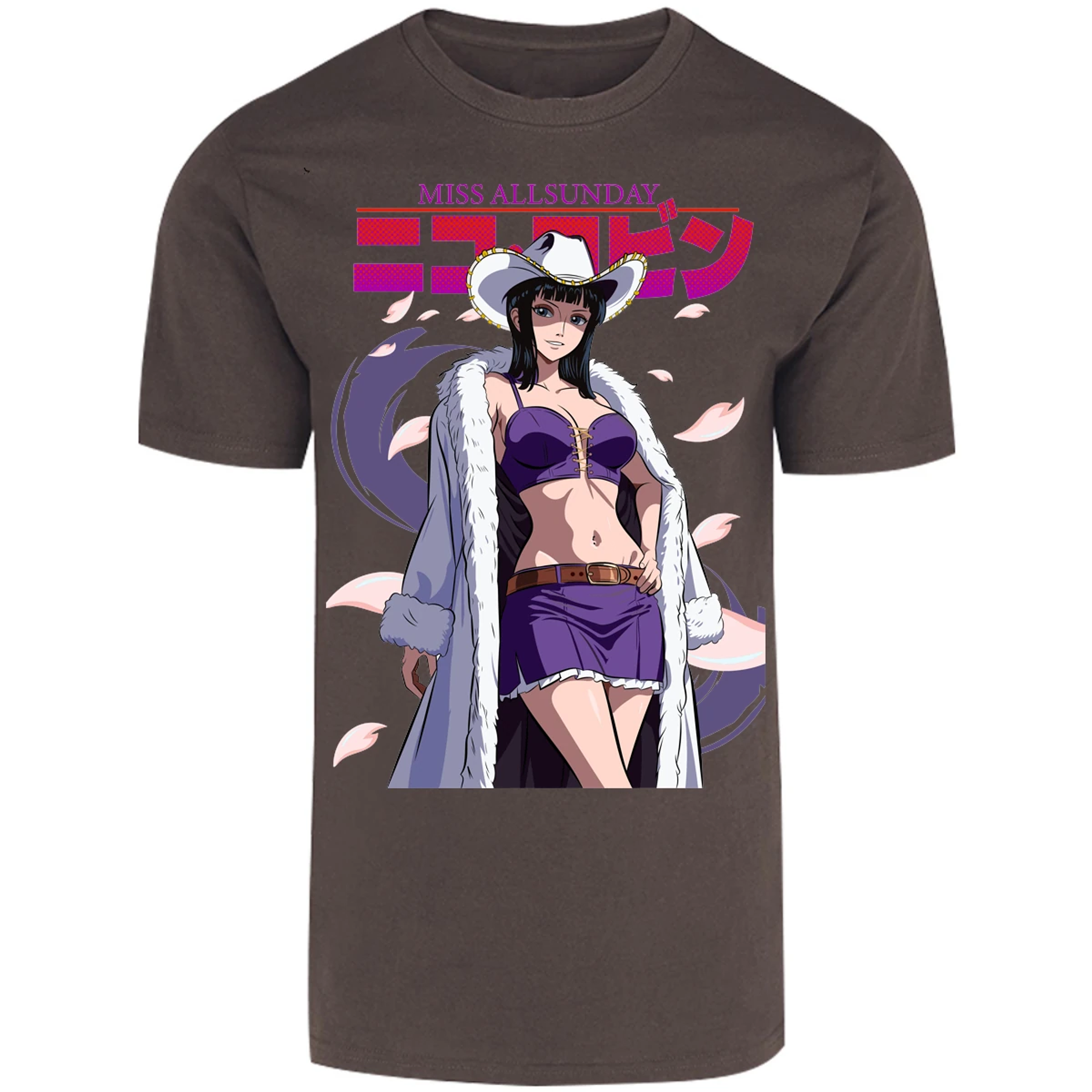 Playera One Piece Nico Miss Allsunday para Adulto 3