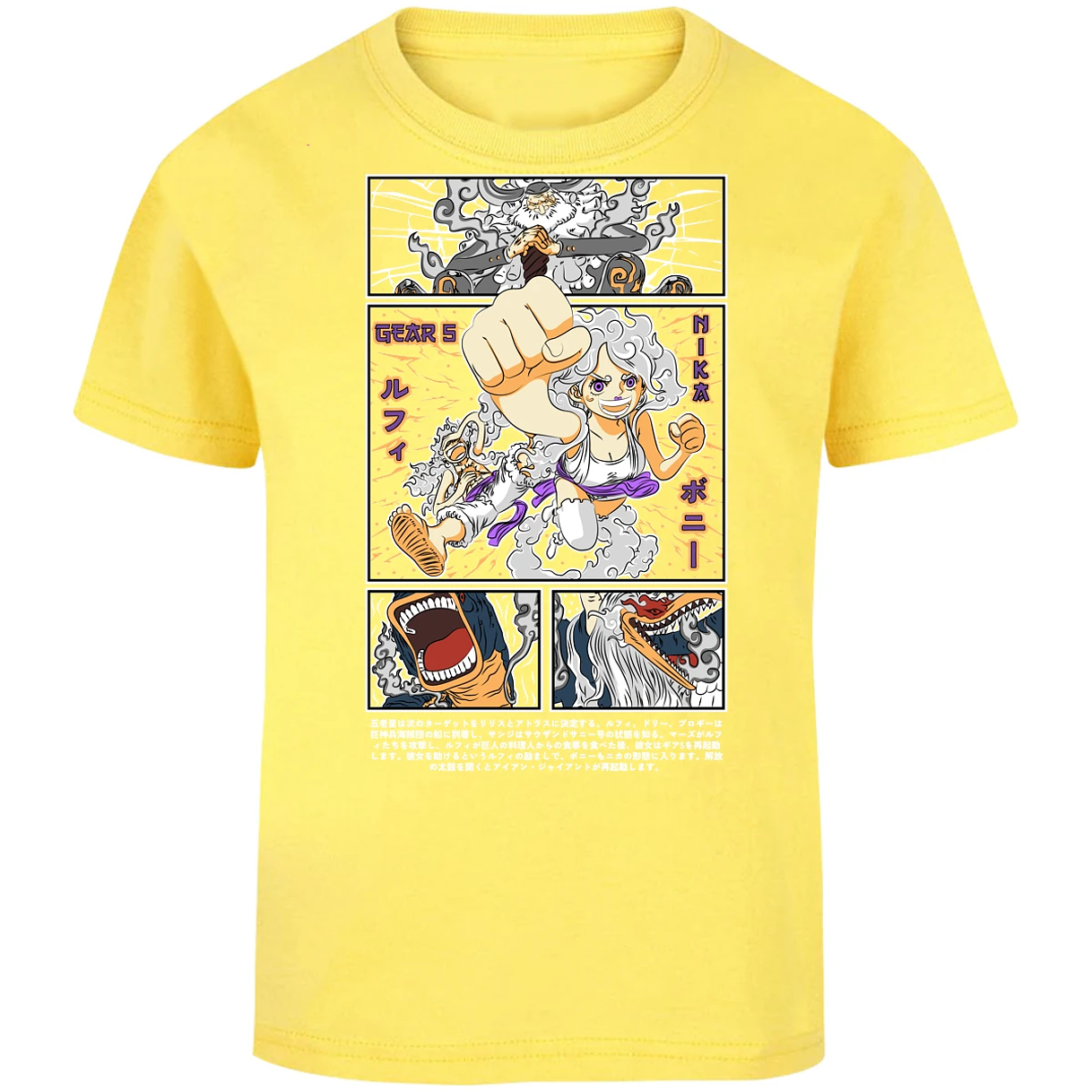 Playera One Piece Luffy Y Booney para Niño 9