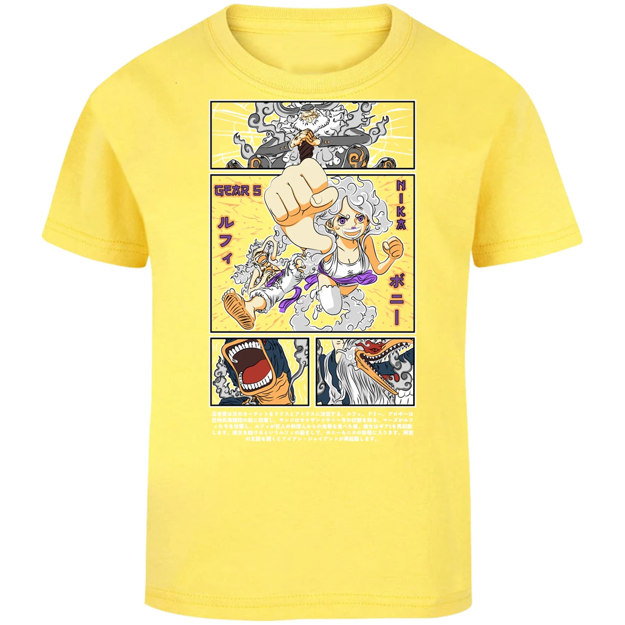 Playera One Piece Luffy Y Booney para Niño 9