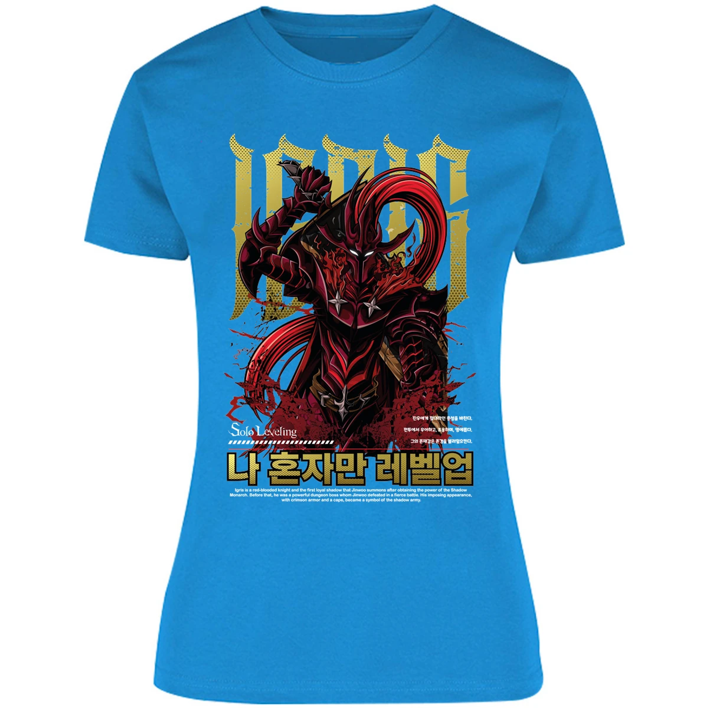 Blusa Solo Leveling Igris Solo Leveling Blusa para Mujer 1