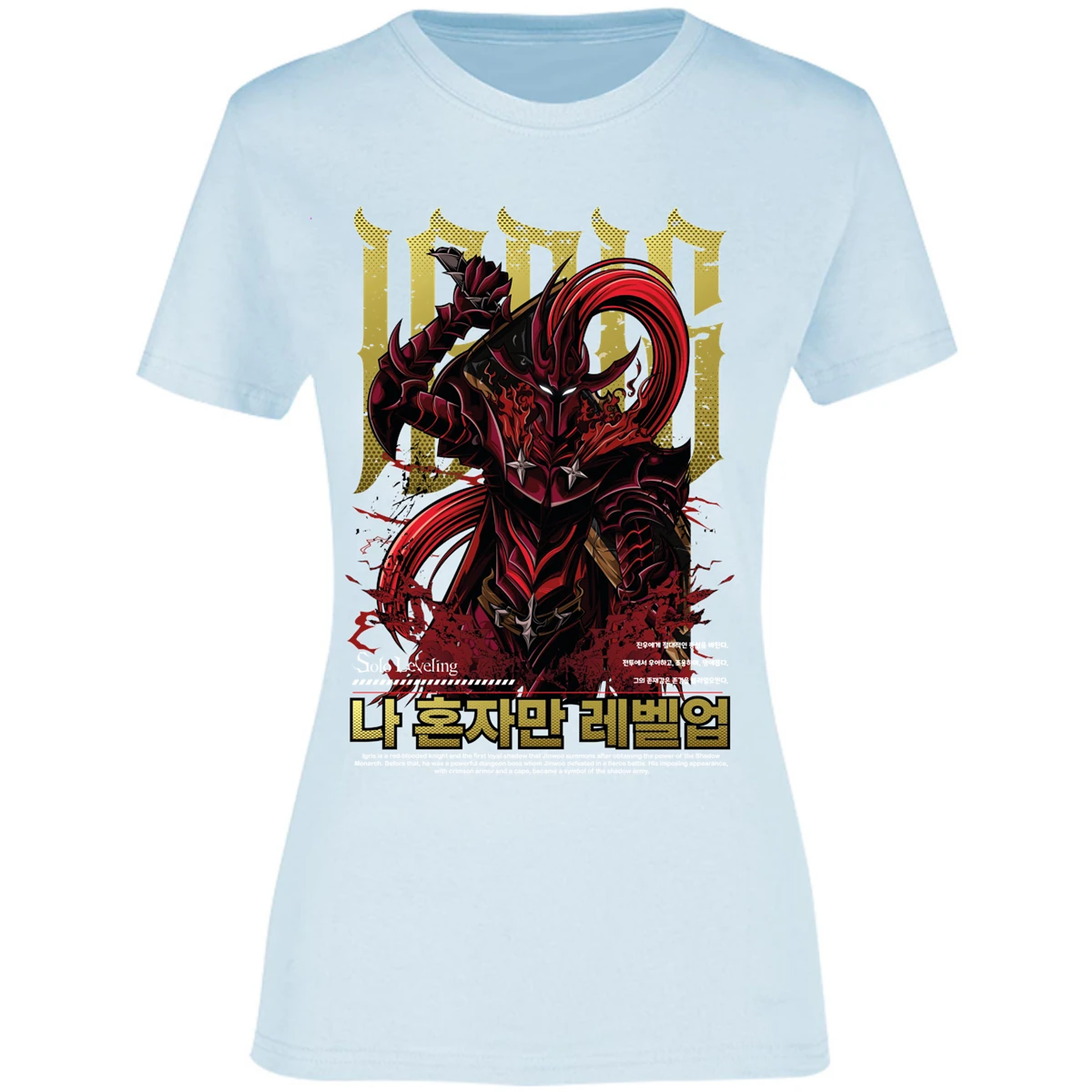 Blusa Solo Leveling Igris Solo Leveling Blusa para Mujer 11