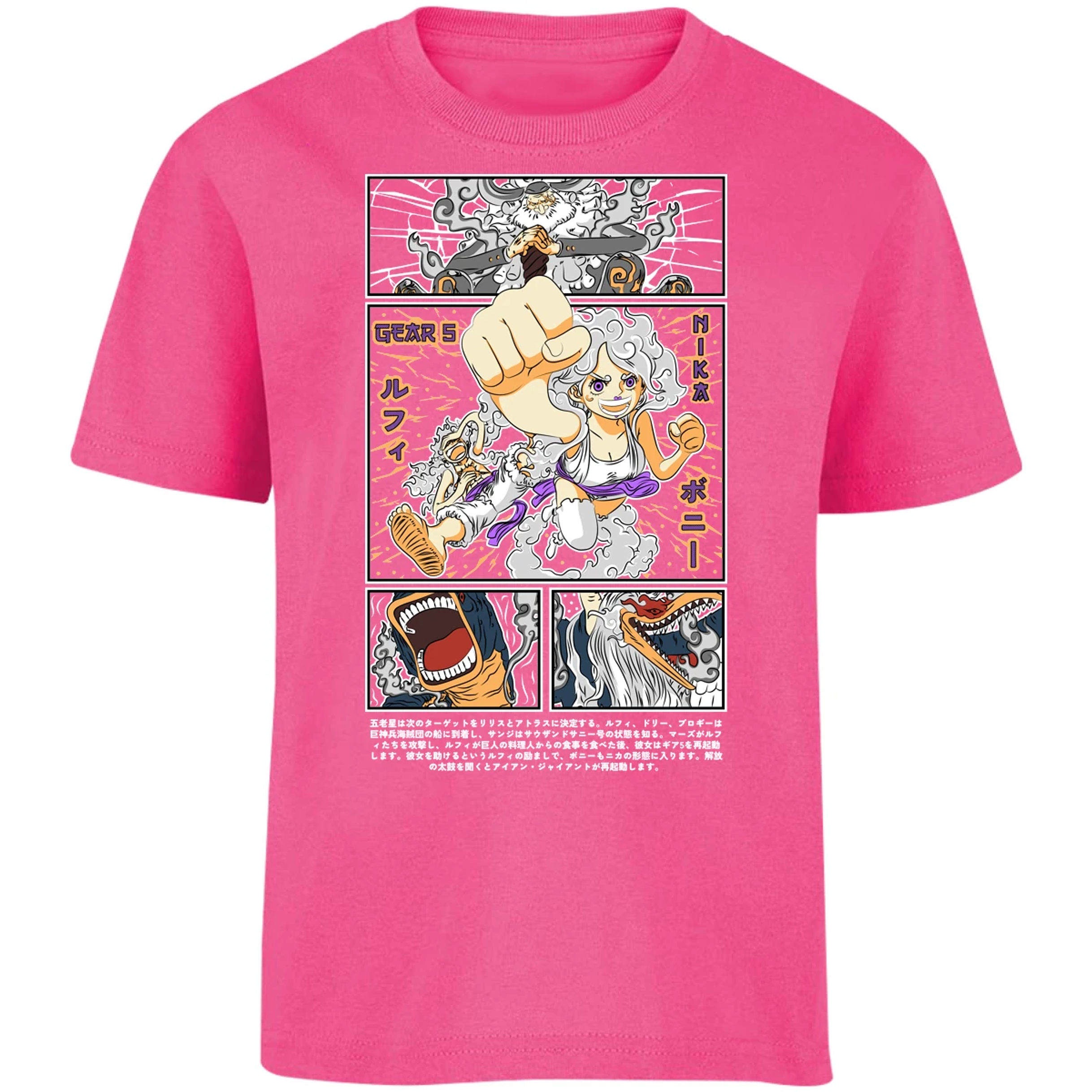 Playera One Piece Luffy Y Booney para Niño 23
