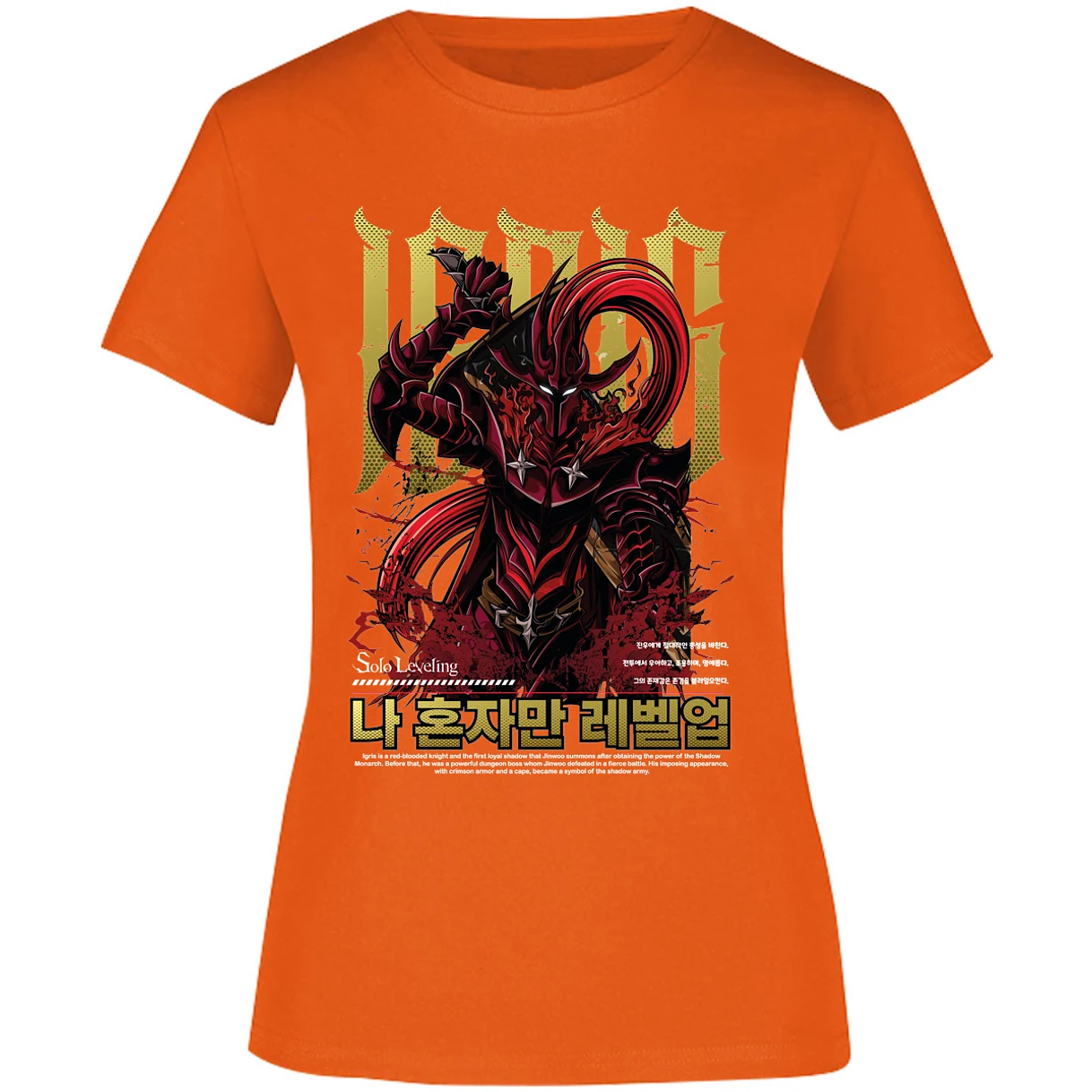 Blusa Solo Leveling Igris Solo Leveling Blusa para Mujer 3