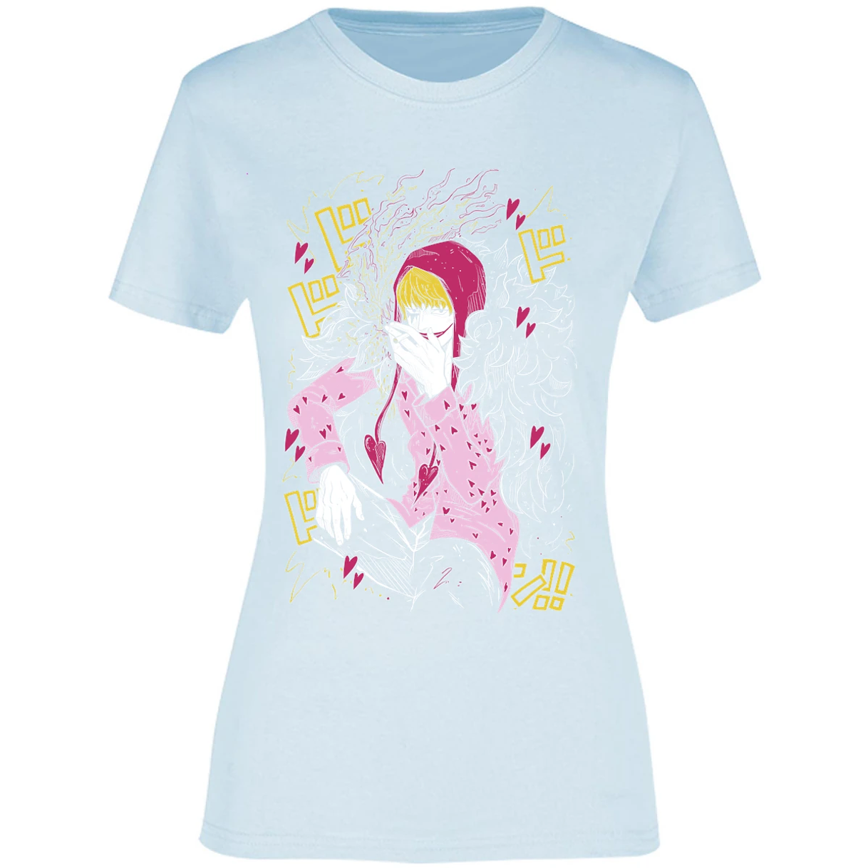 Blusa One Piece Corazon Blusa para Mujer 29