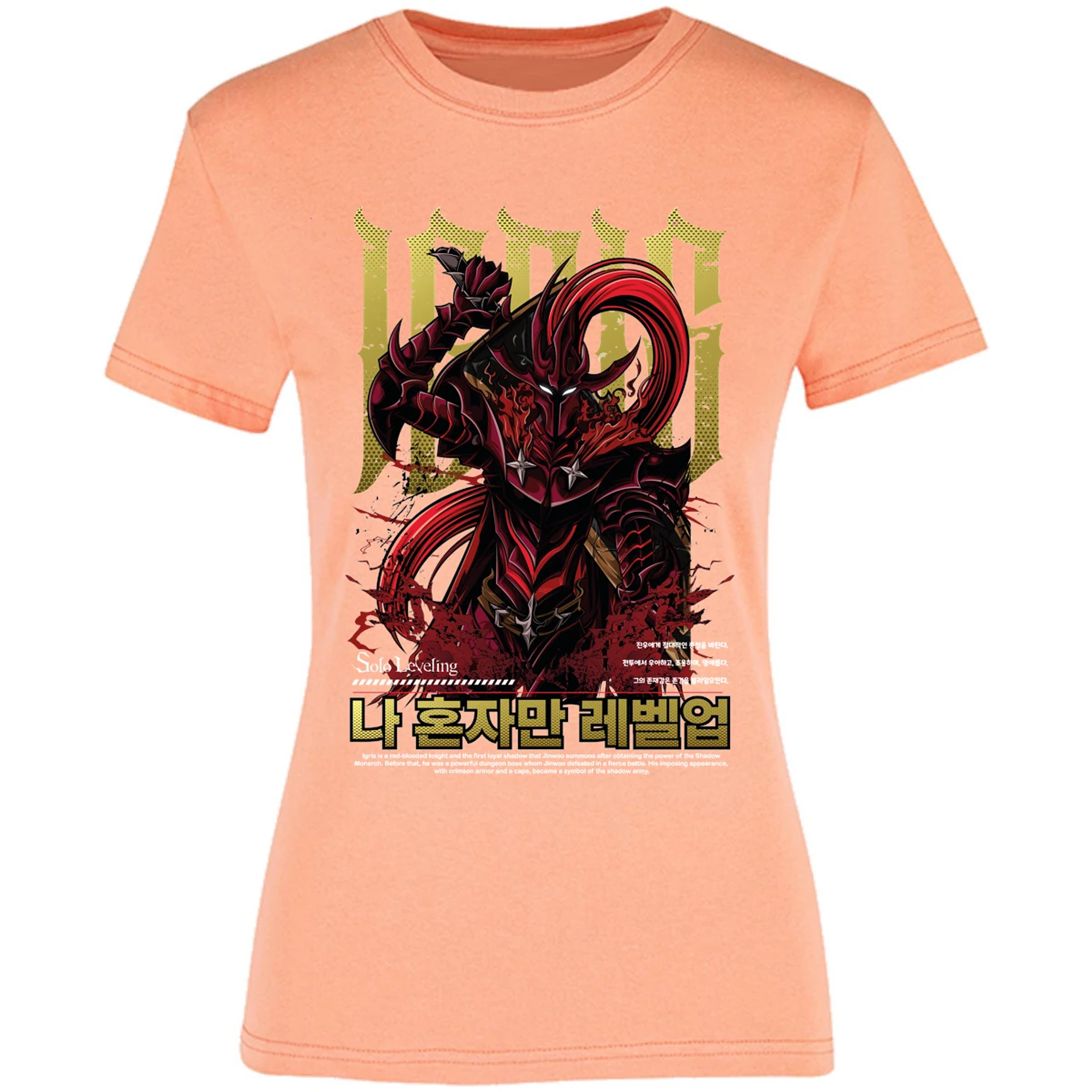 Blusa Solo Leveling Igris Solo Leveling Blusa para Mujer 4