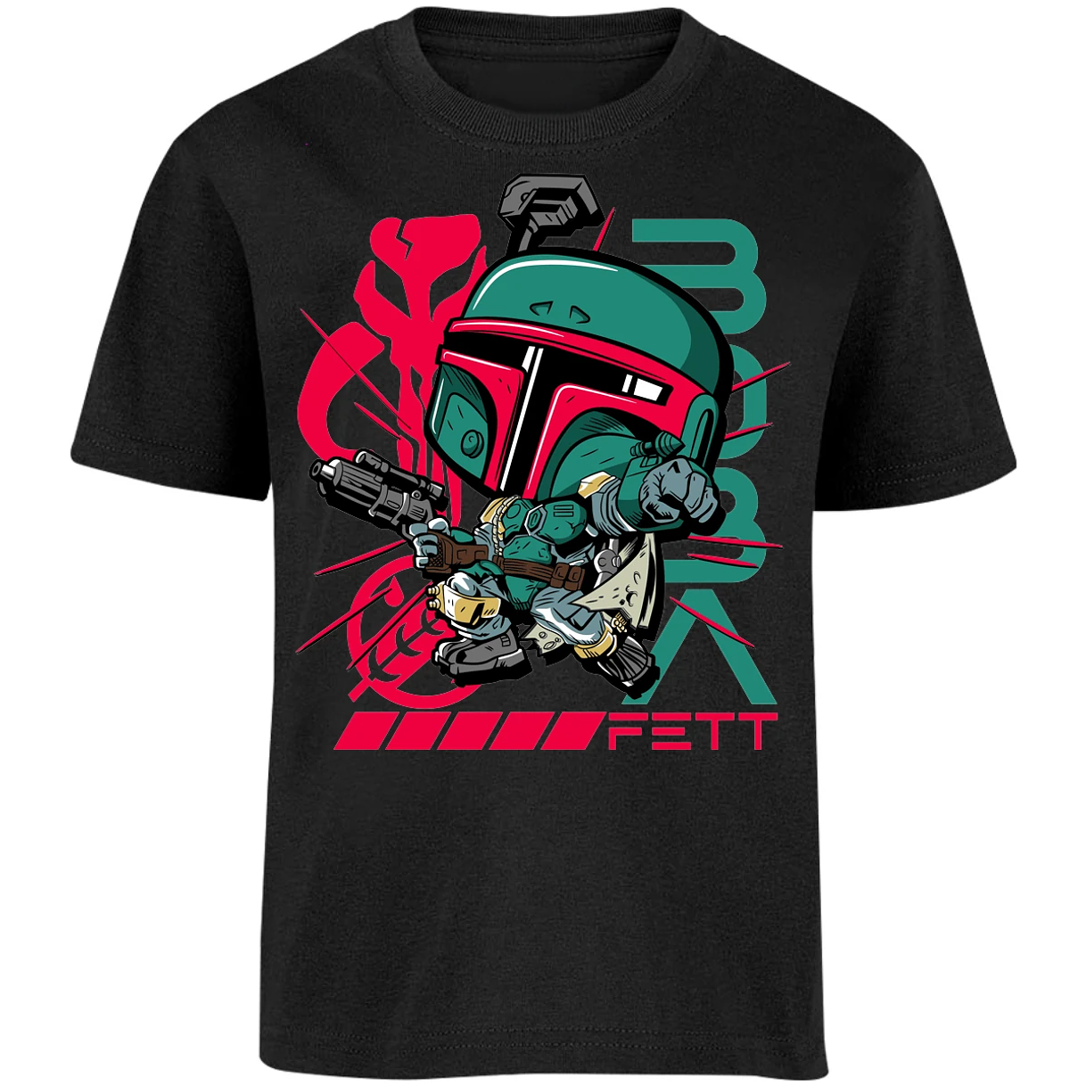 Playera Star Wars Funko Bobba Fett para Niño 16