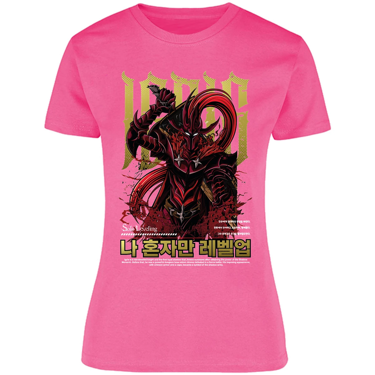 Blusa Solo Leveling Igris Solo Leveling Blusa para Mujer 18