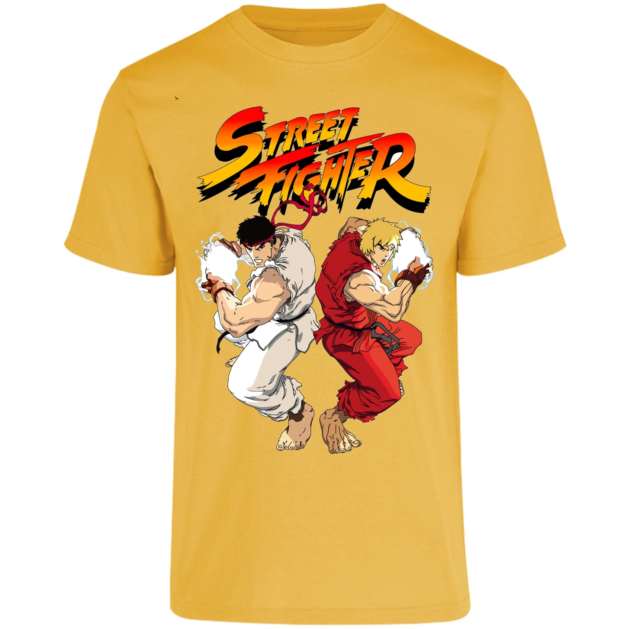 Playera Street Fighter Ryu Y Ken para Adulto 26