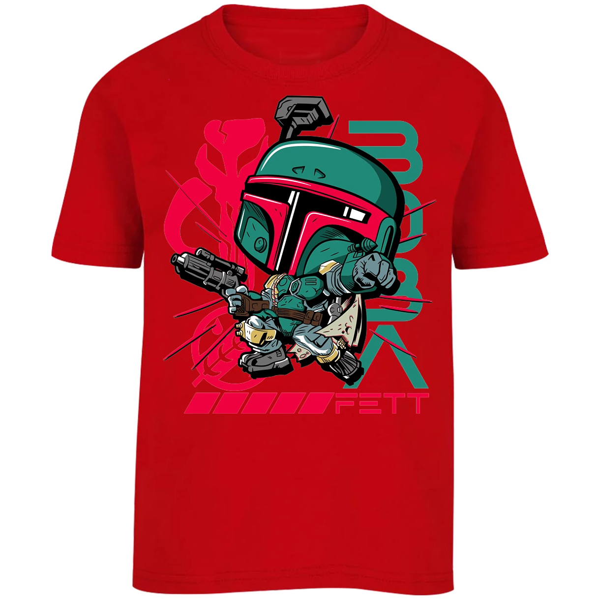 Playera Star Wars Funko Bobba Fett para Niño 3