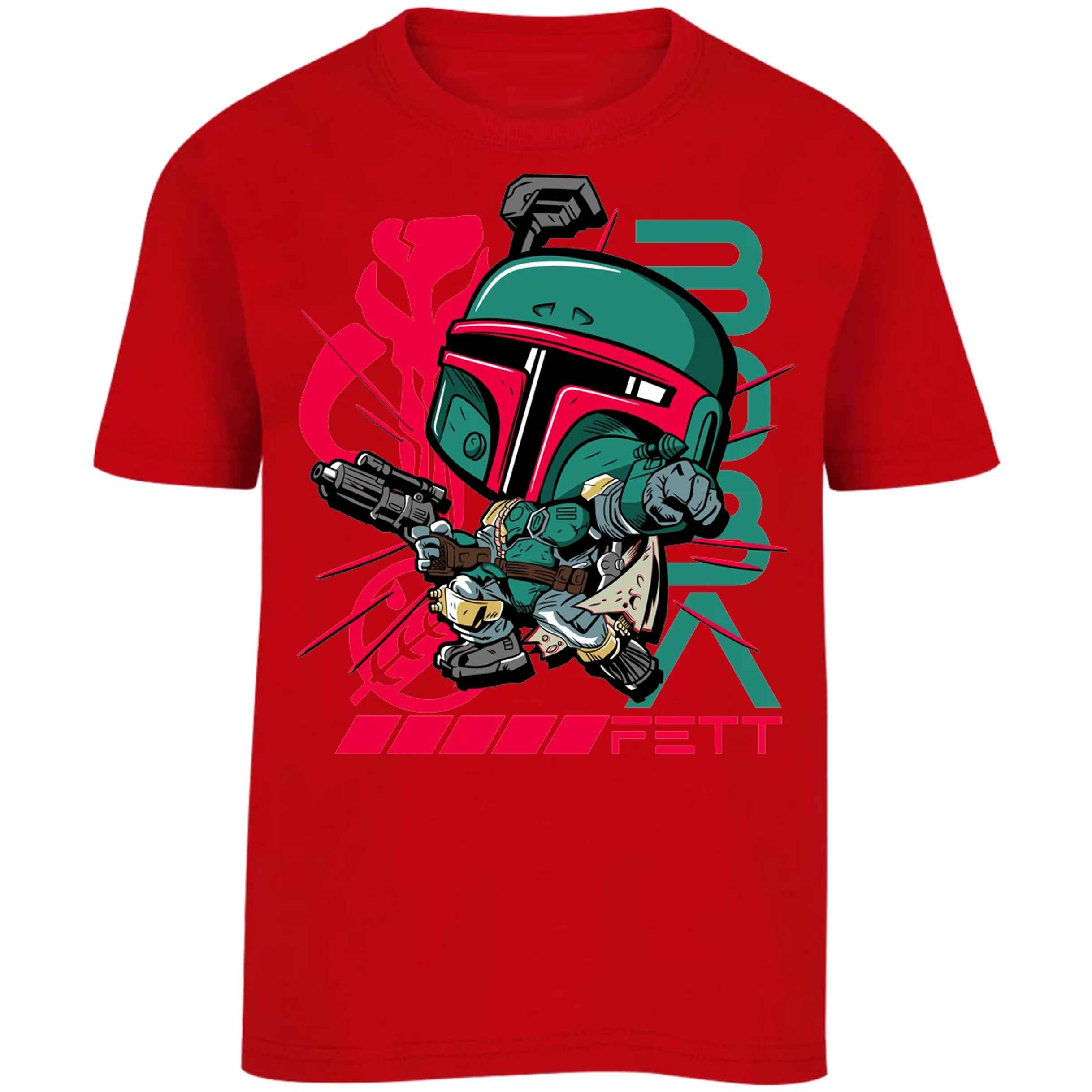 Playera Star Wars Funko Bobba Fett para Niño 3
