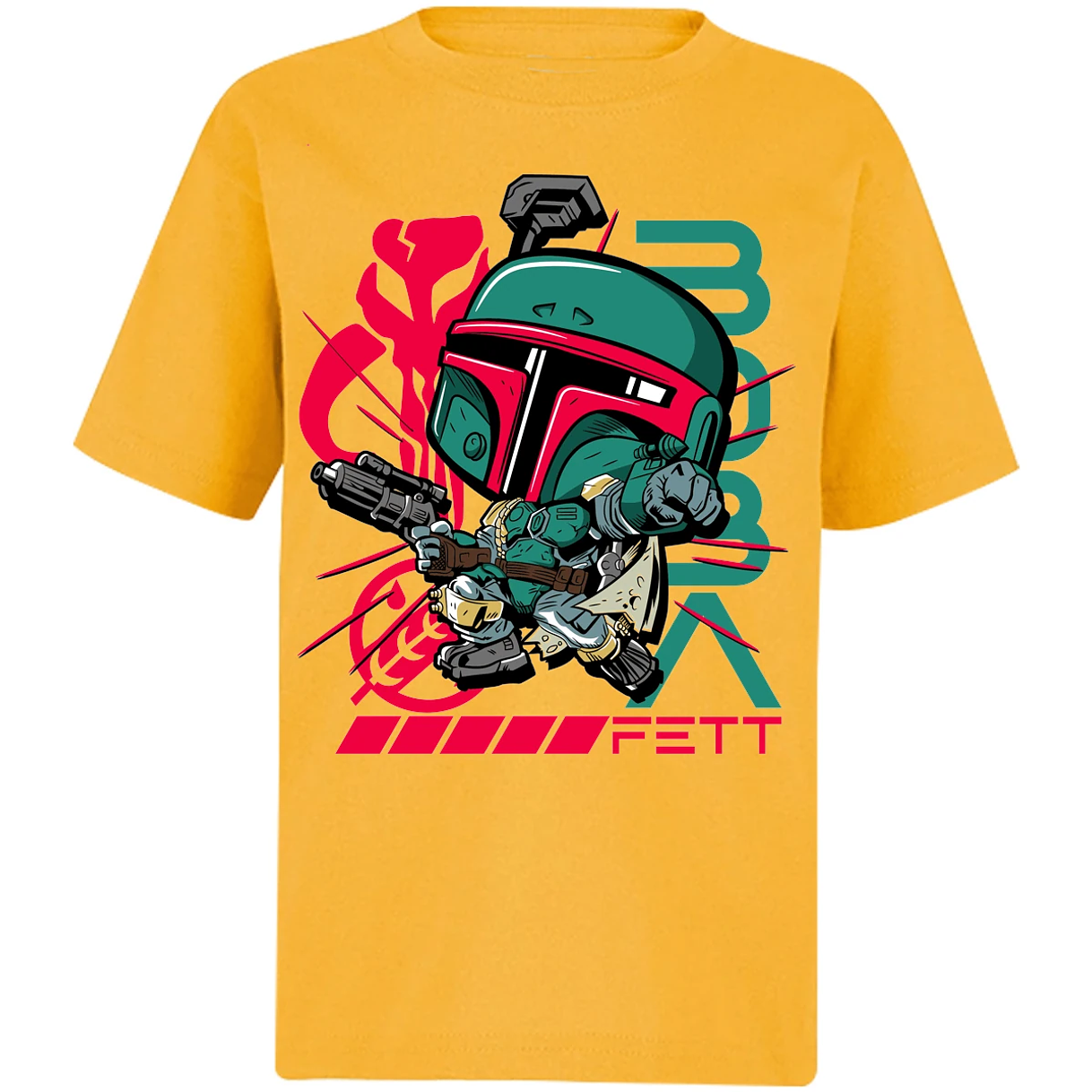 Playera Star Wars Funko Bobba Fett para Niño 6