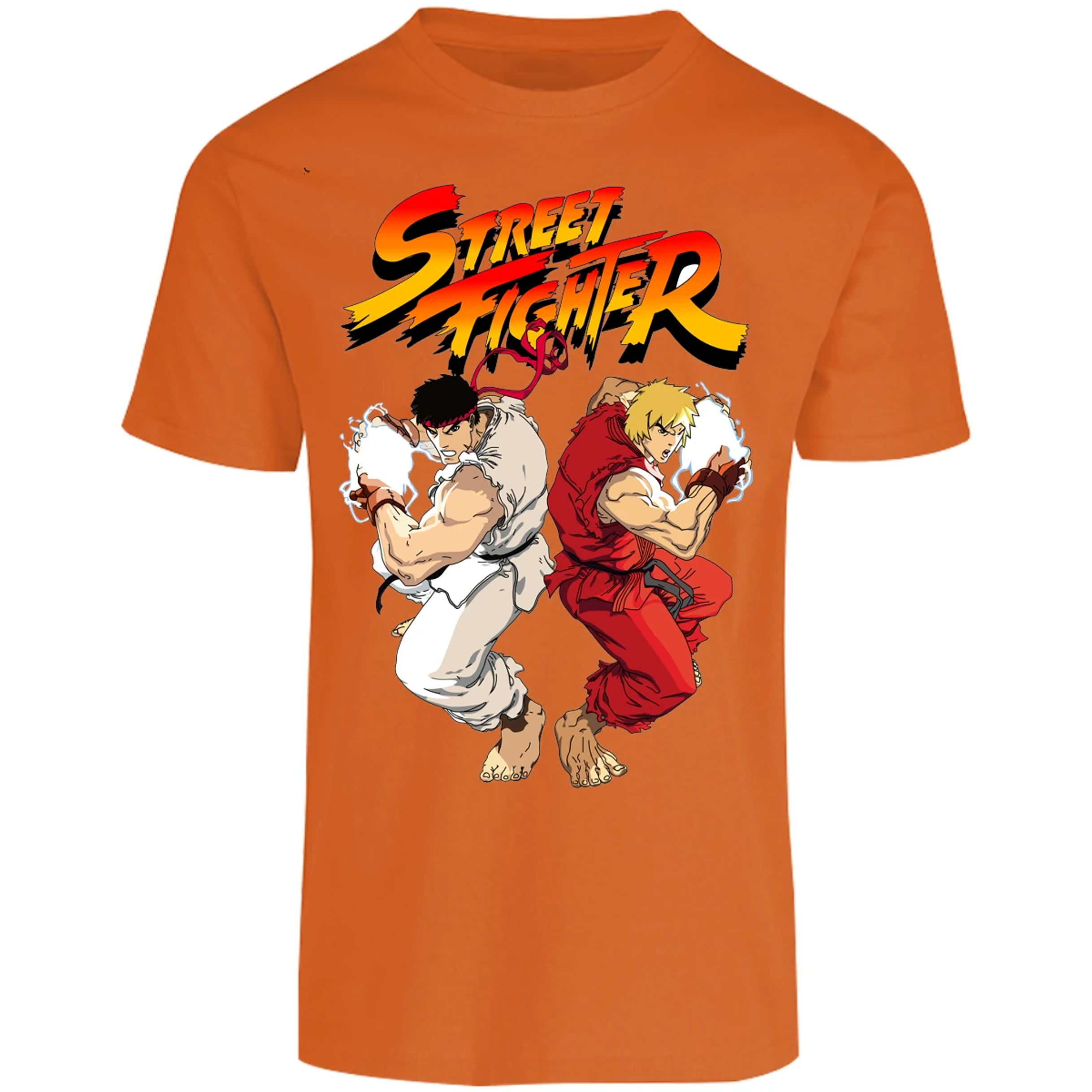 Playera Street Fighter Ryu Y Ken para Adulto 30
