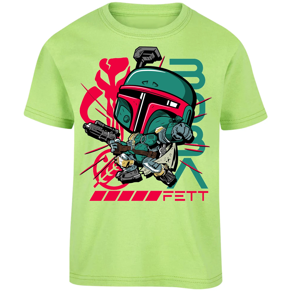 Playera Star Wars Funko Bobba Fett para Niño 17