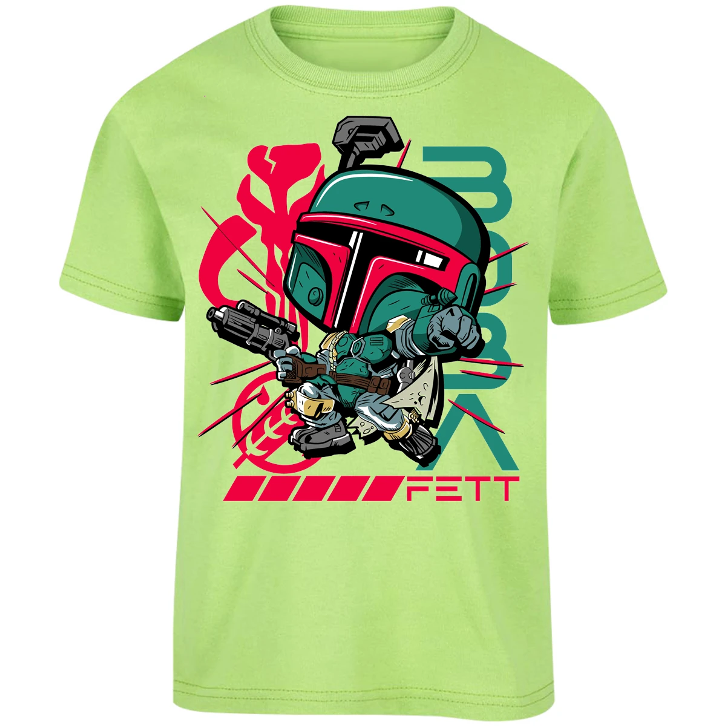 Playera Star Wars Funko Bobba Fett para Niño 17