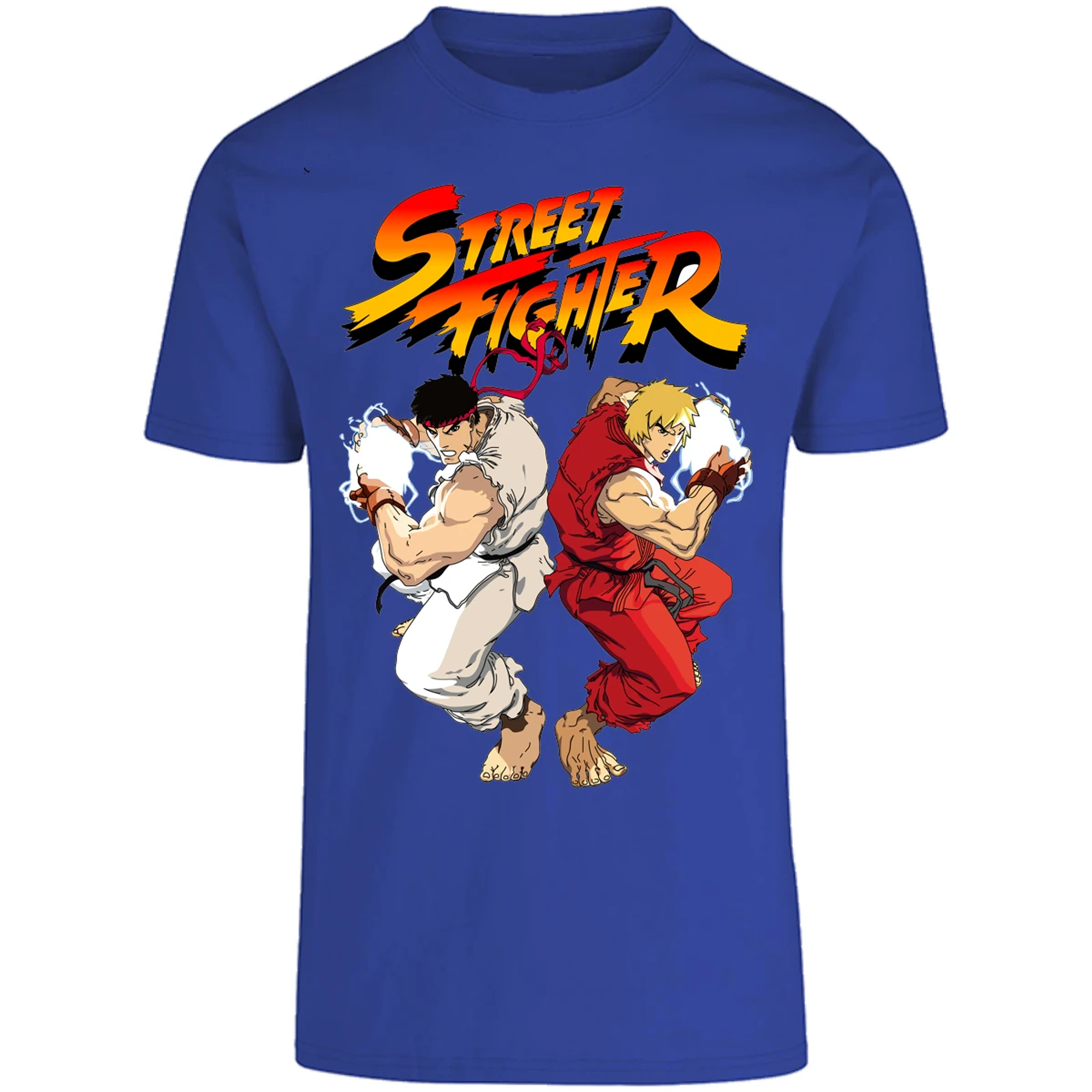 Playera Street Fighter Ryu Y Ken para Adulto 1