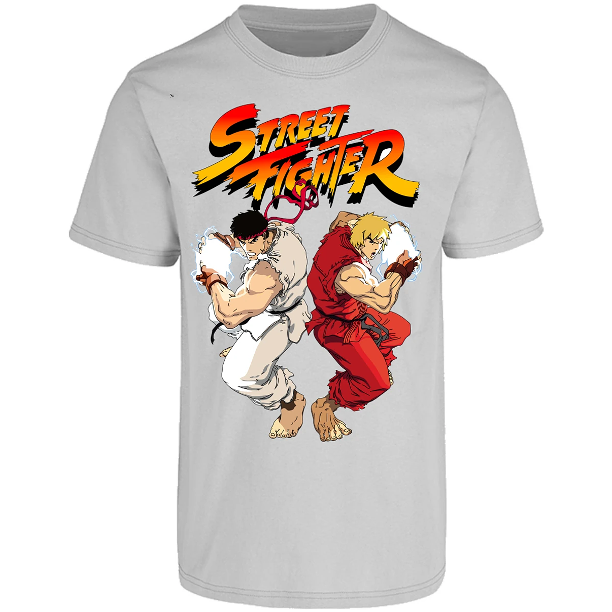 Playera Street Fighter Ryu Y Ken para Adulto 5