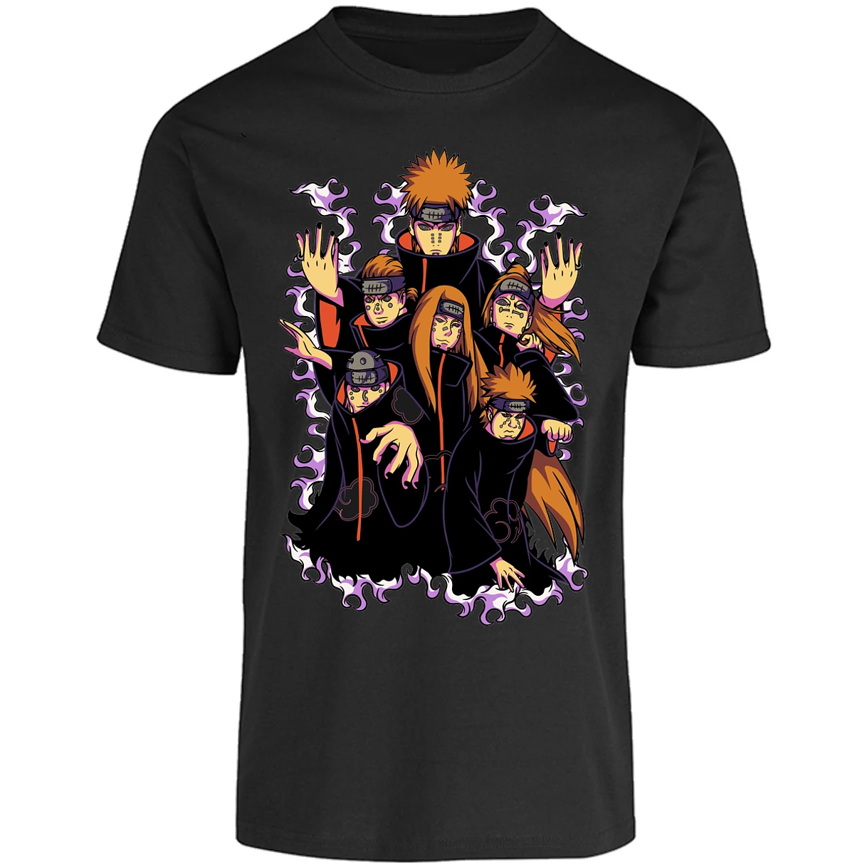 Playera Naruto Akatsuki para Adulto 5