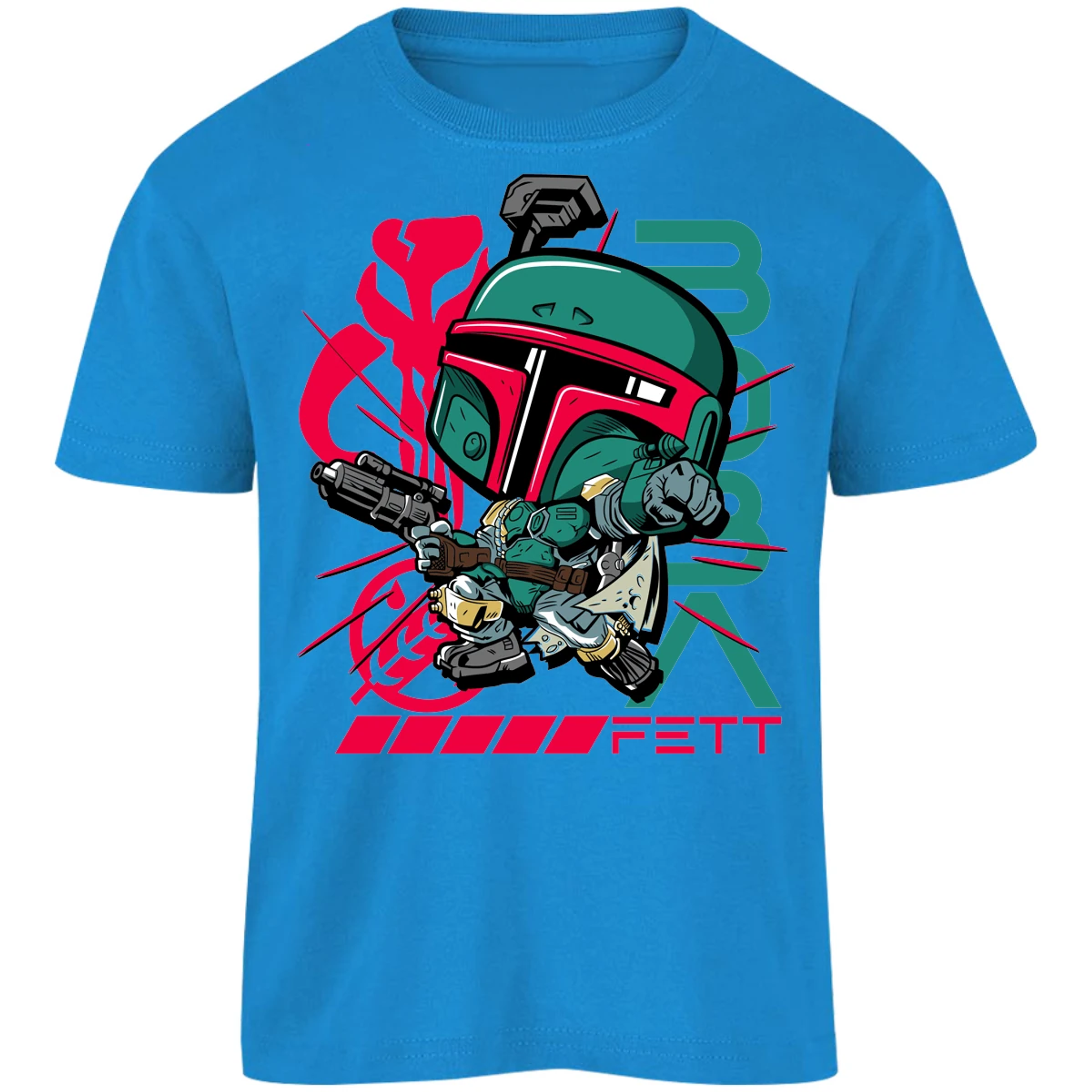 Playera Star Wars Funko Bobba Fett para Niño 1