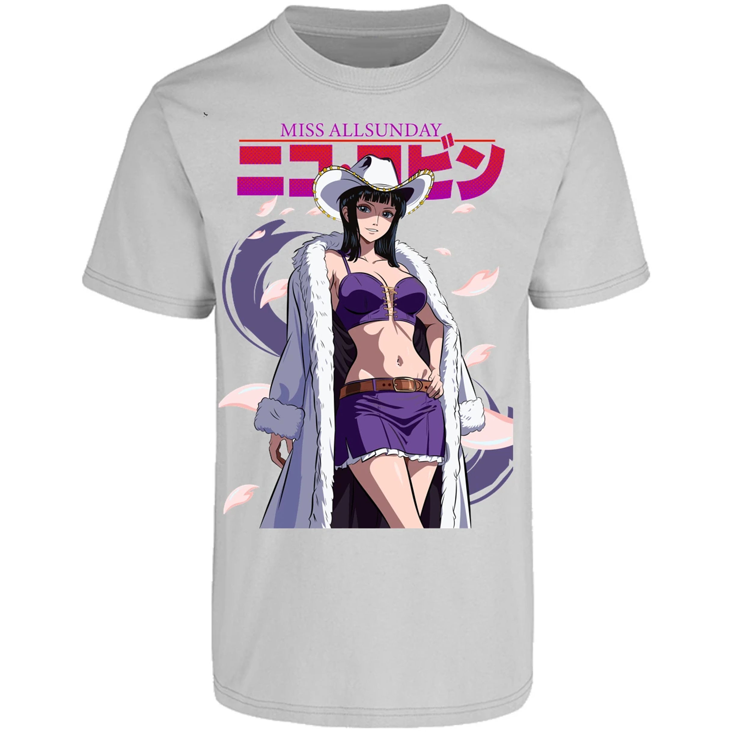 Playera One Piece Nico Miss Allsunday para Adulto 49