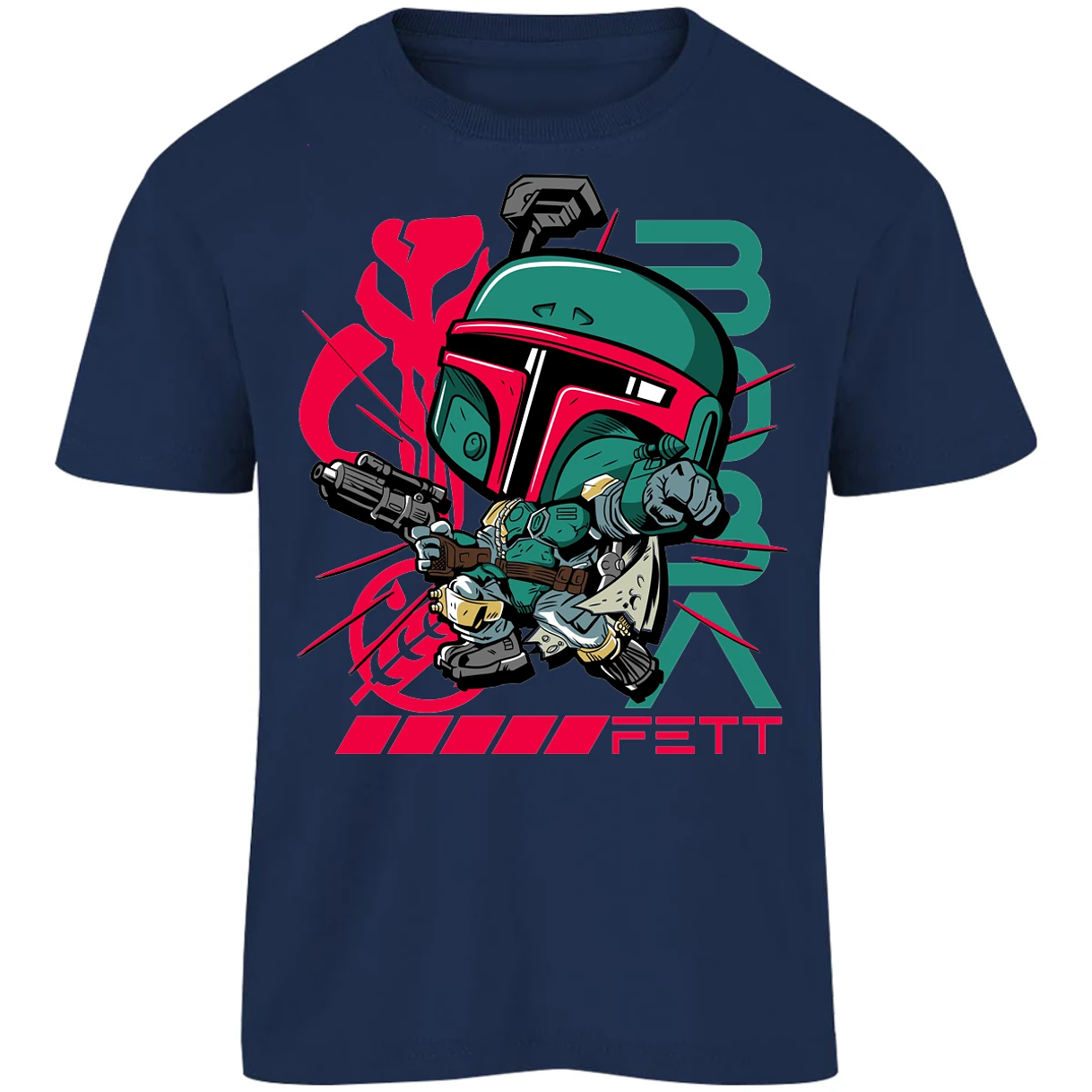 Playera Star Wars Funko Bobba Fett para Niño 11