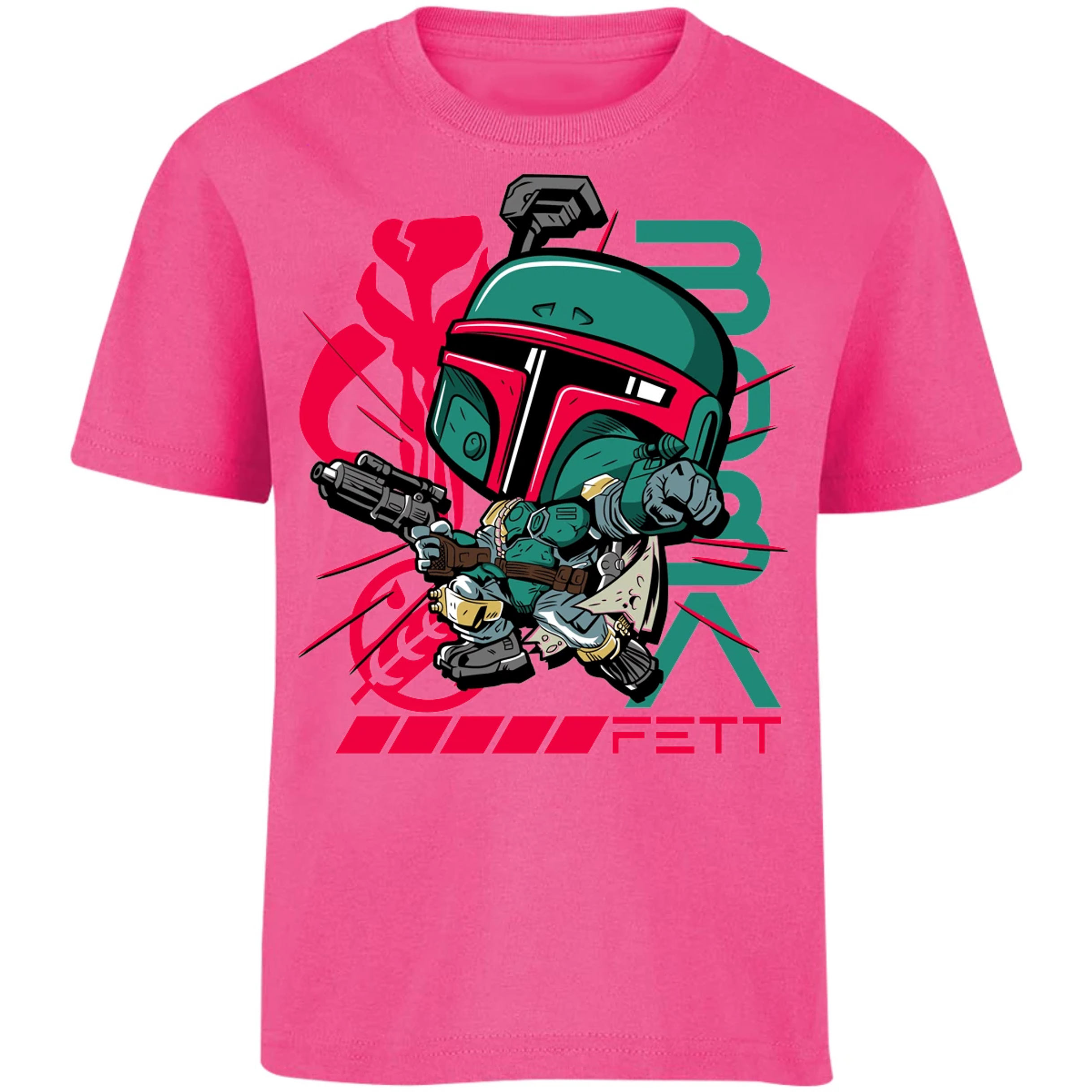 Playera Star Wars Funko Bobba Fett para Niño 12