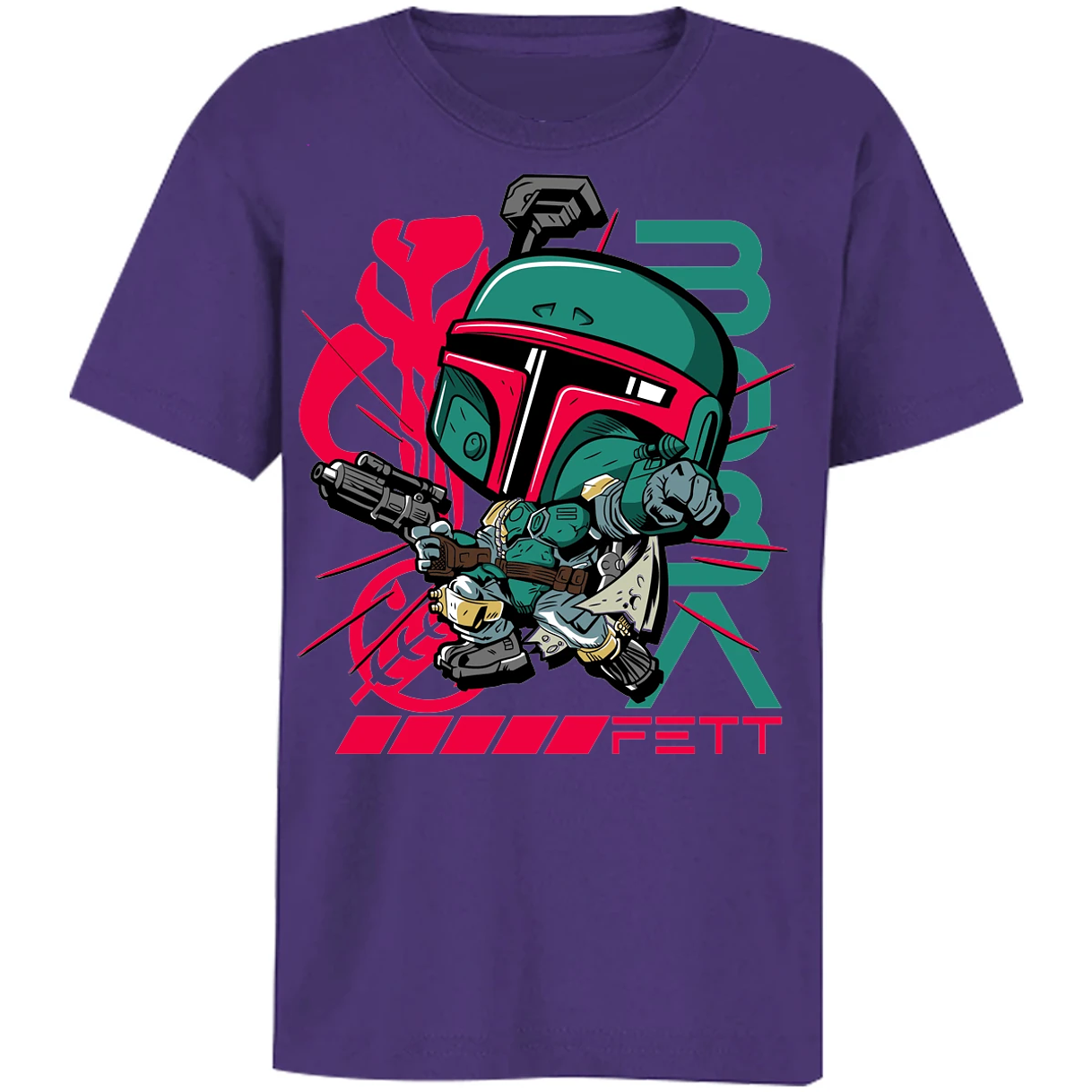 Playera Star Wars Funko Bobba Fett para Niño 15