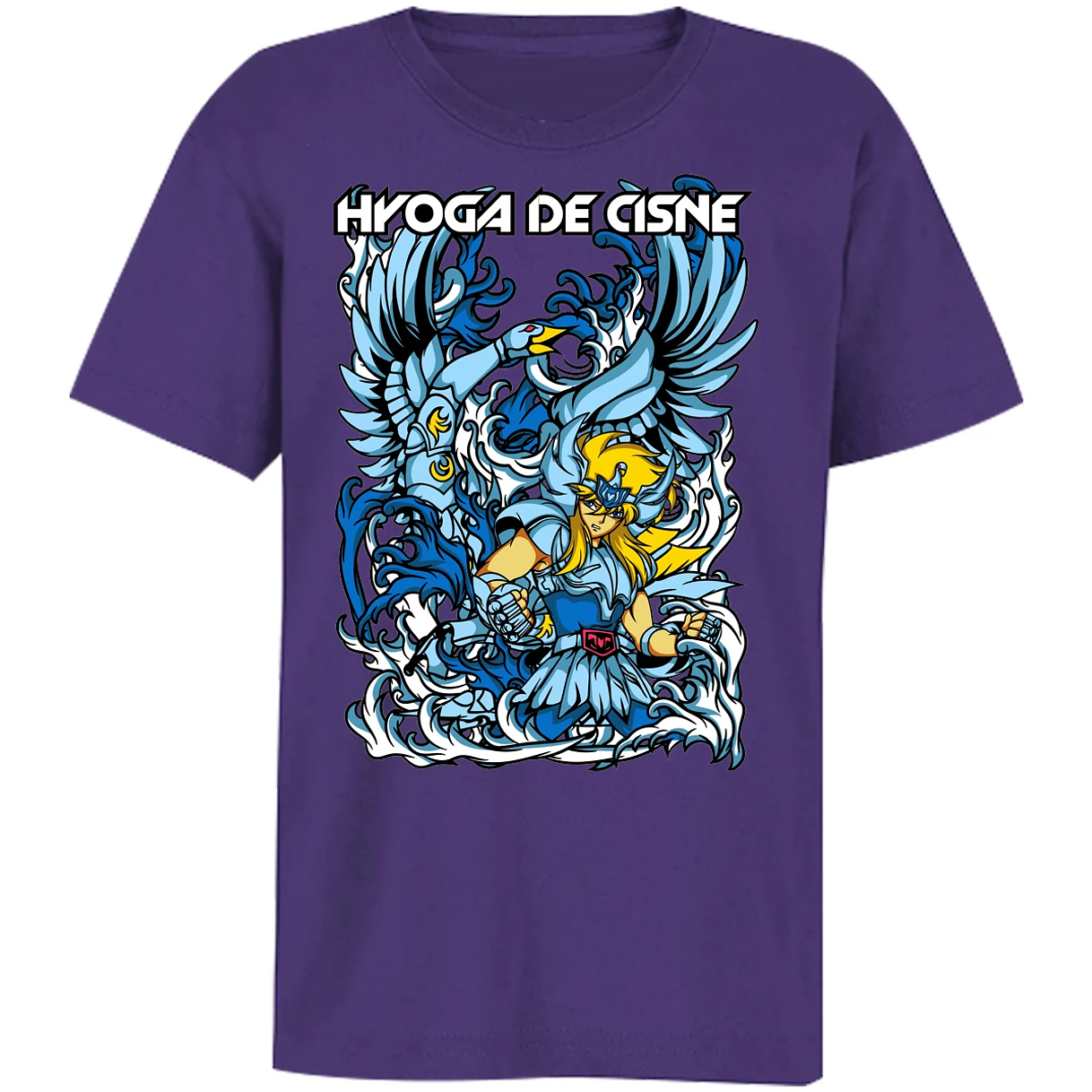 Playera Saint Seiya Hyoga Anime para Niño 12