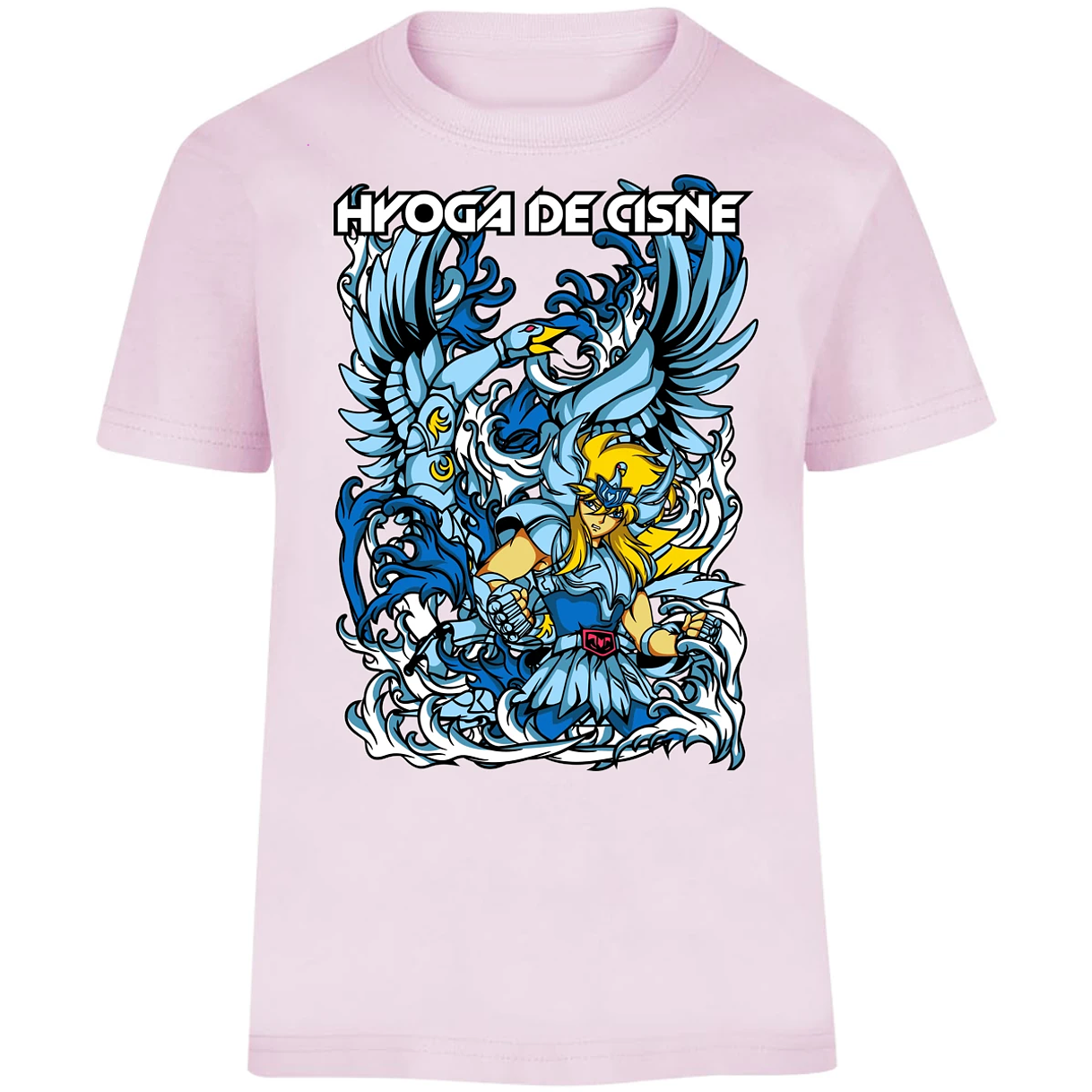 Playera Saint Seiya Hyoga Anime para Niño 15