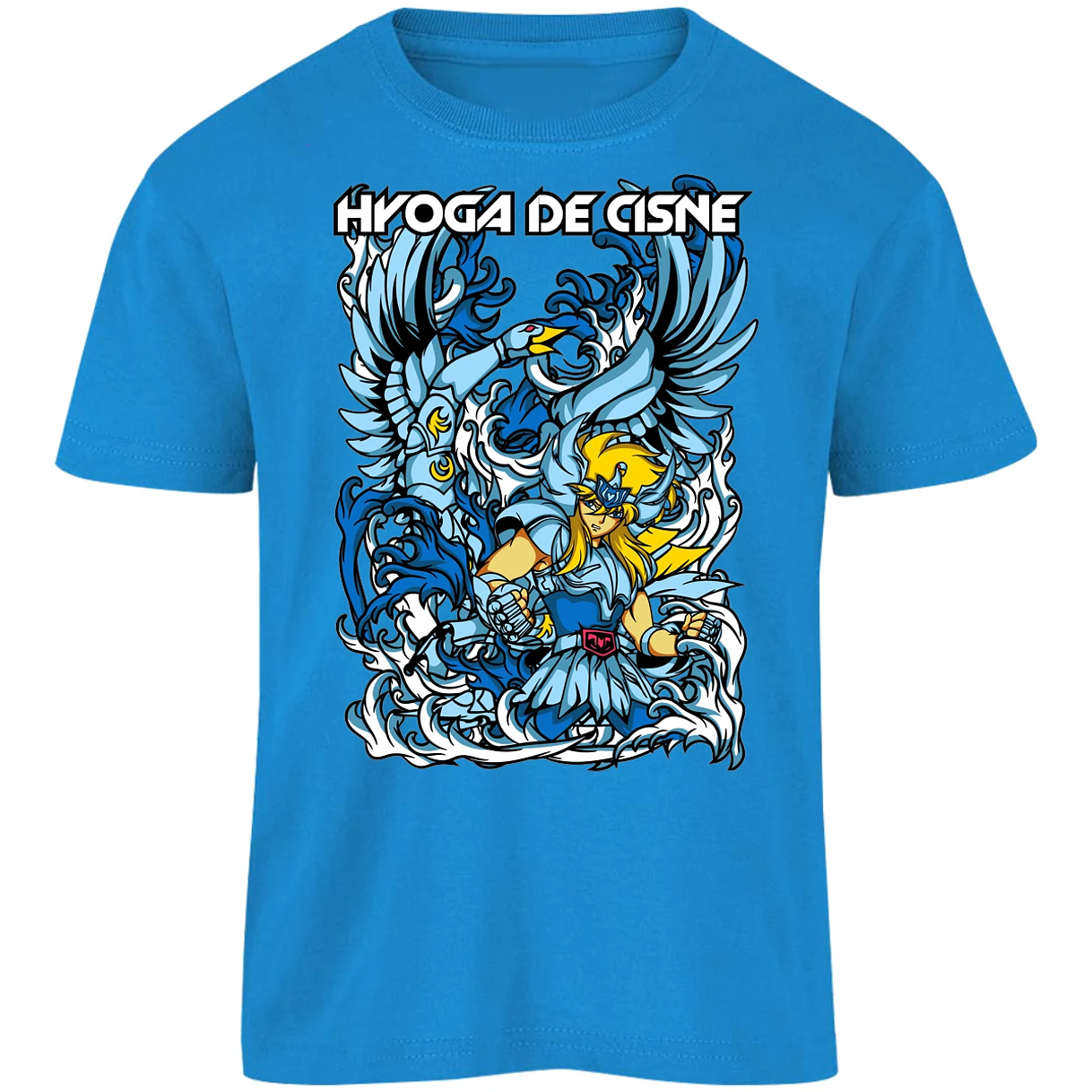 Playera Saint Seiya Hyoga Anime para Niño 17