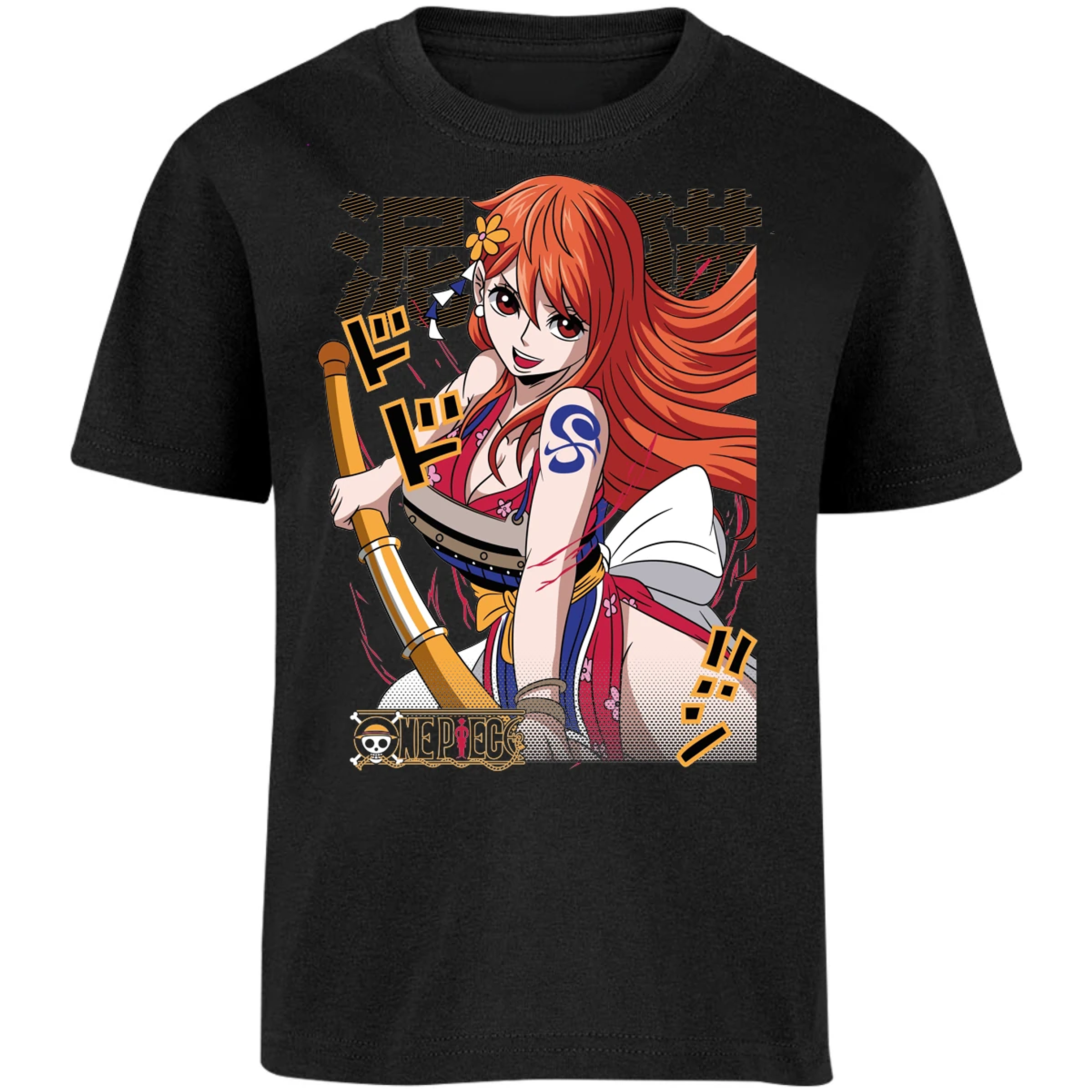 Playera One Piece Nami Anime para Niño 17
