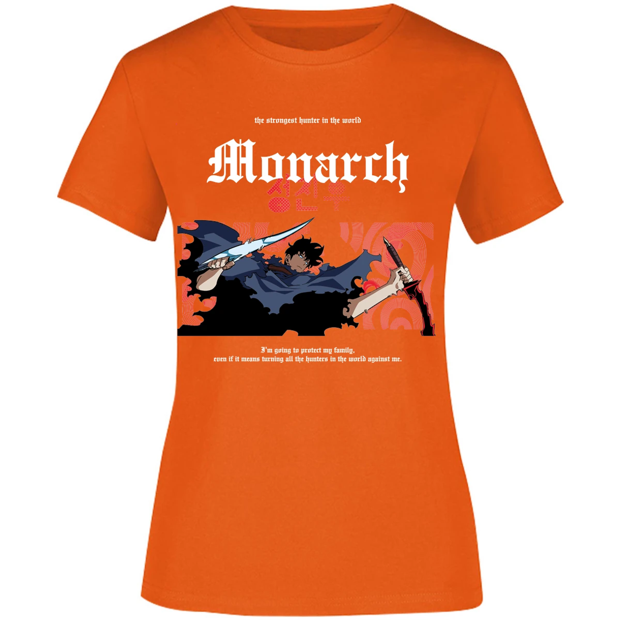 Blusa Solo Leveling Jin Woo Monarch Blusa para Mujer 7