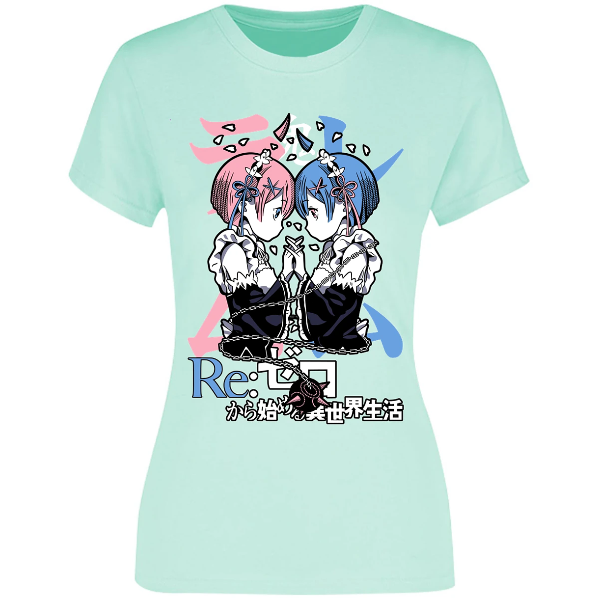 Blusa Re Zero Re Zero Anime Blusa para Mujer 5