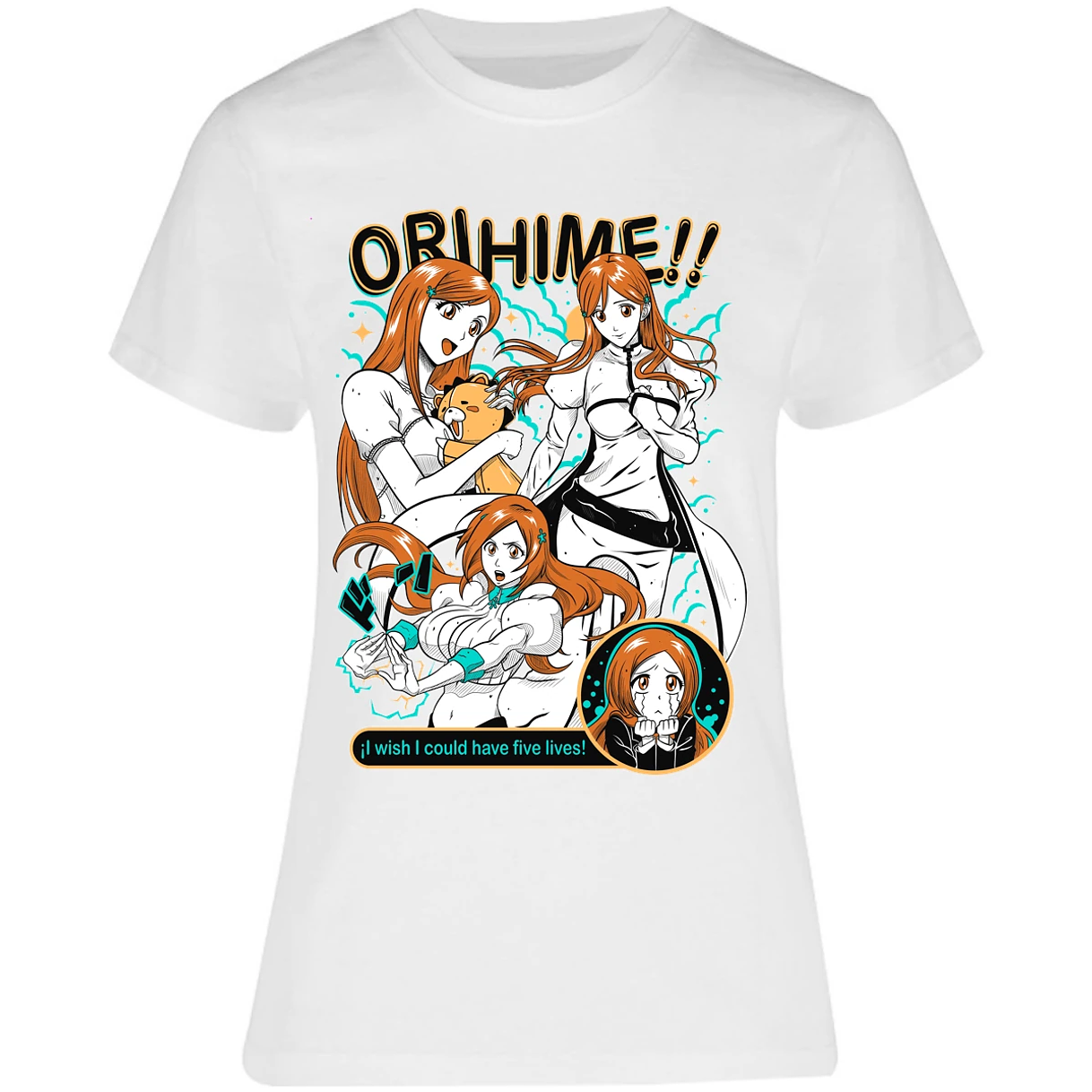 Blusa Record Of Ragnarok Orihime Bleach Blusa para Mujer 16