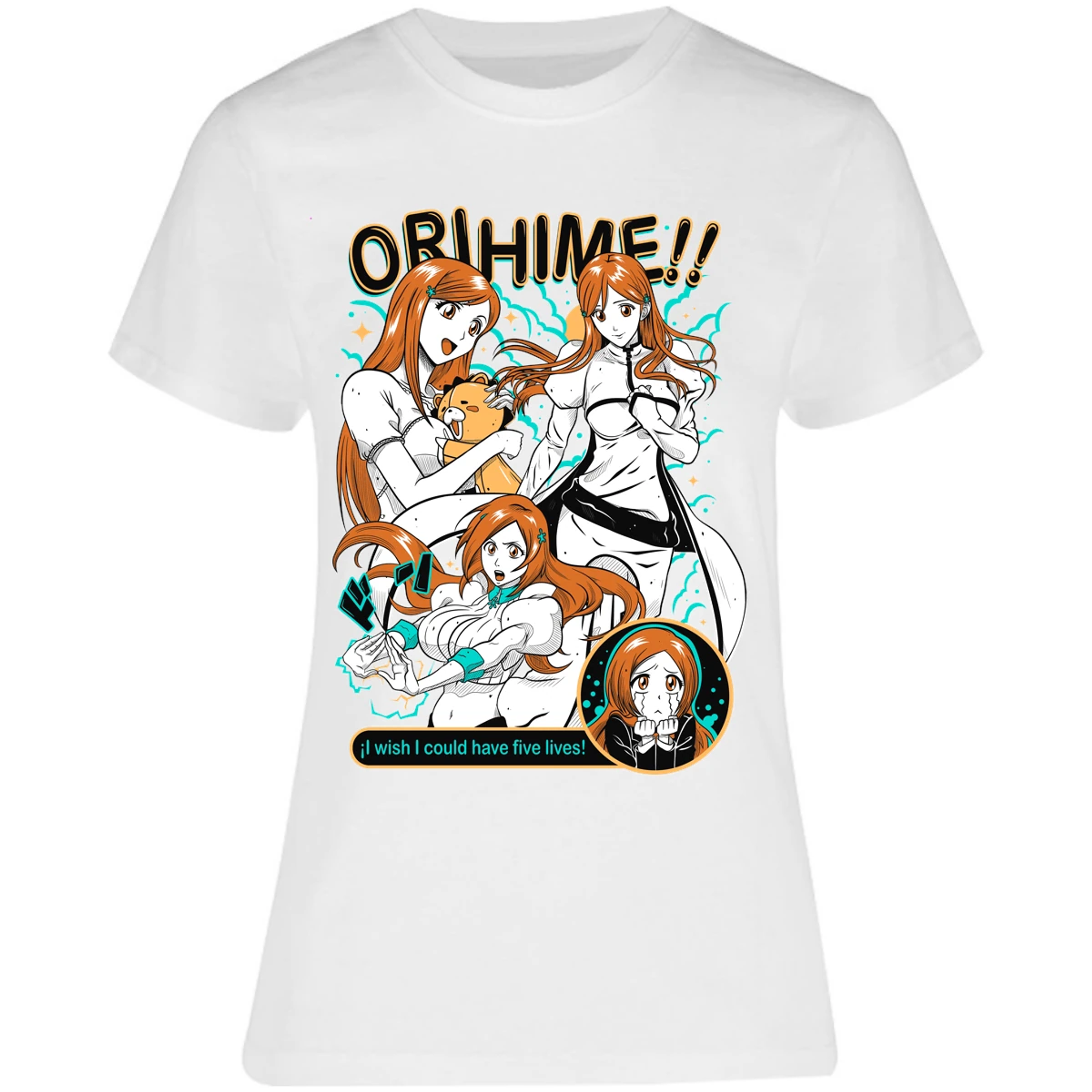 Blusa Record Of Ragnarok Orihime Bleach Blusa para Mujer 16