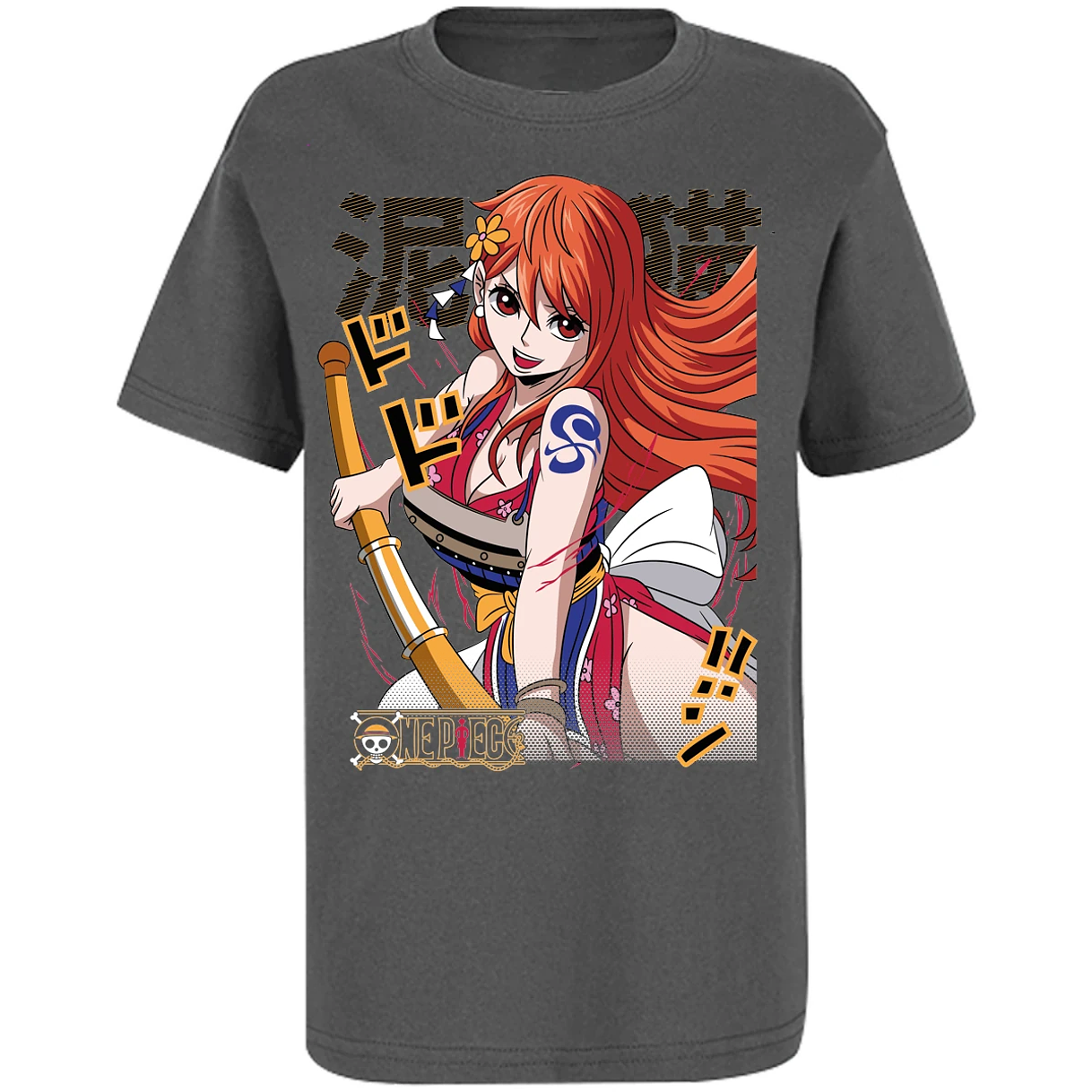 Playera One Piece Nami Anime para Niño 9