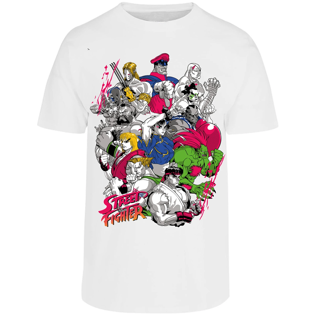 Playera Street Fighter Street Fighter para Adulto 8