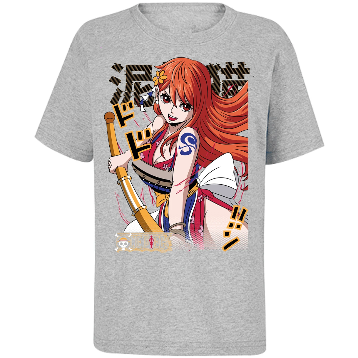 Playera One Piece Nami Anime para Niño 5