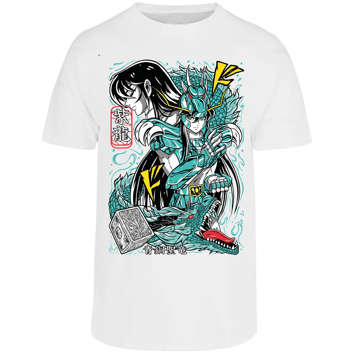 Playera Saint Seiya Shiryu Anime para Adulto 29