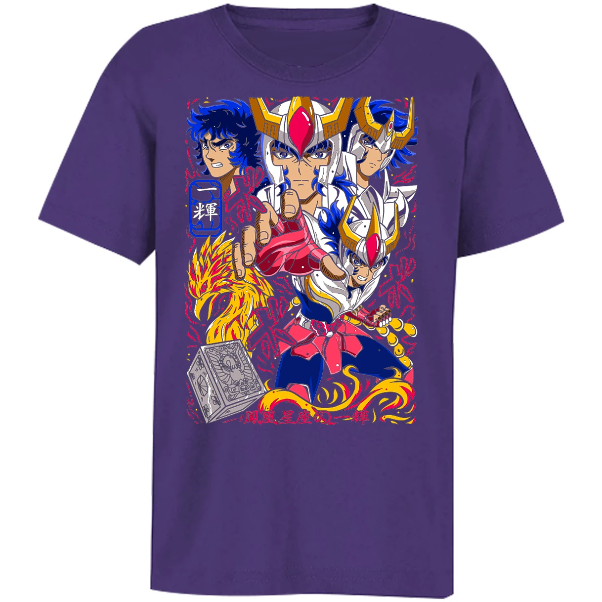 Playera Saint Seiya Ikki Anime para Niño 2