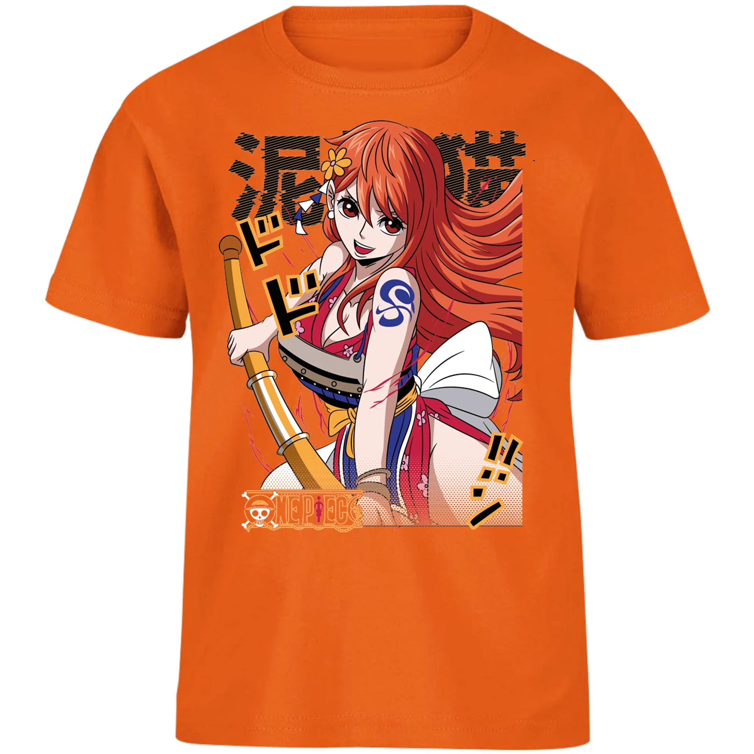 Playera One Piece Nami Anime para Niño 23