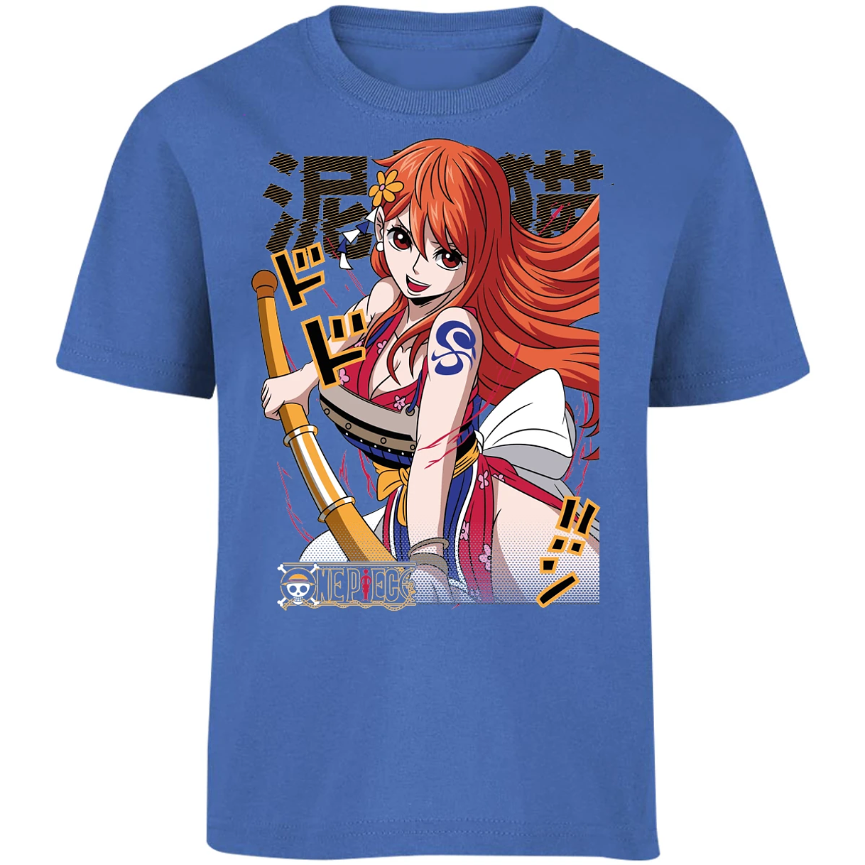 Playera One Piece Nami Anime para Niño 13