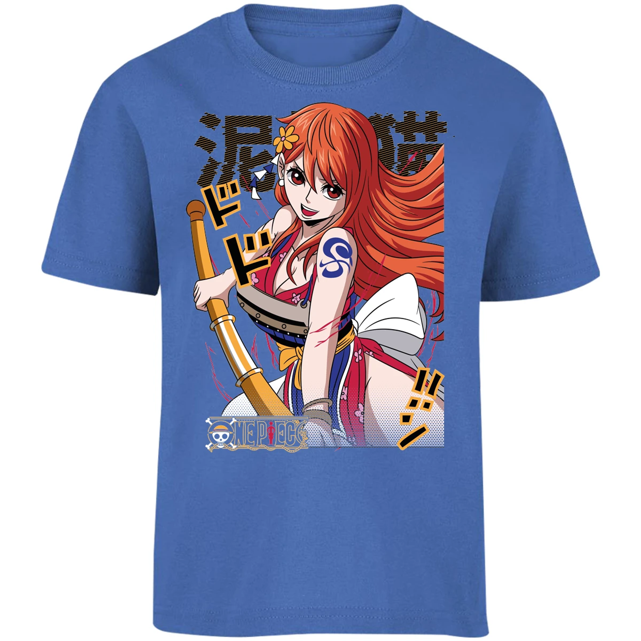 Playera One Piece Nami Anime para Niño 13