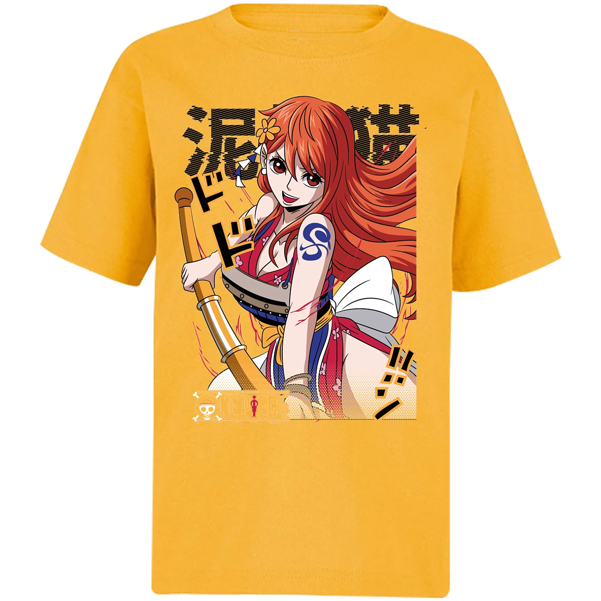 Playera One Piece Nami Anime para Niño 27